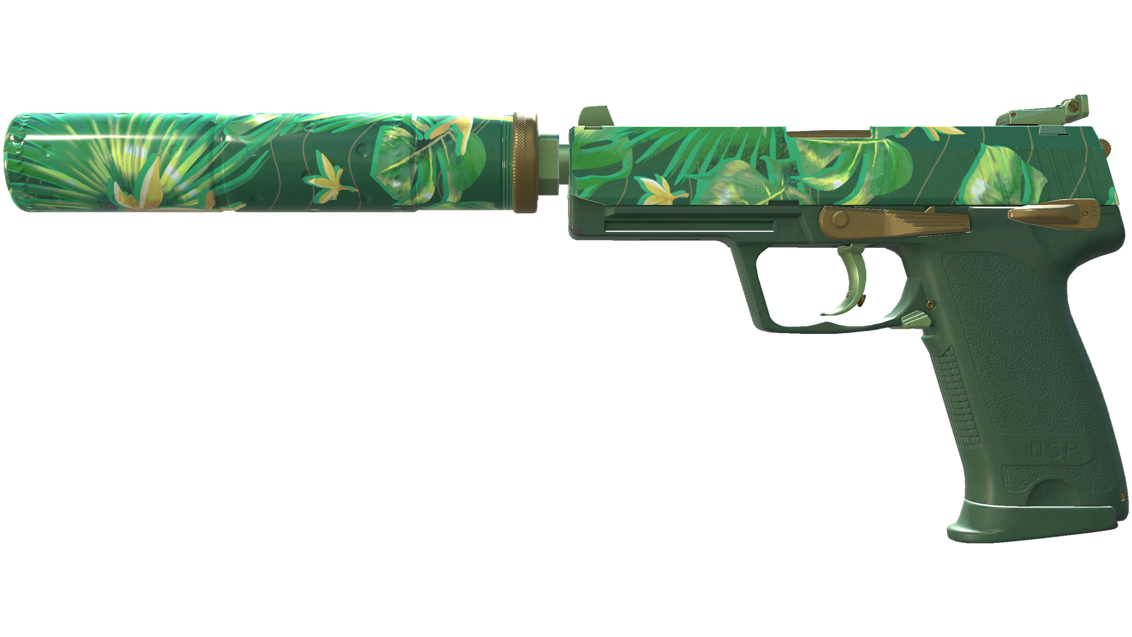USP-S | Tropical Breeze (Minimal Wear)
