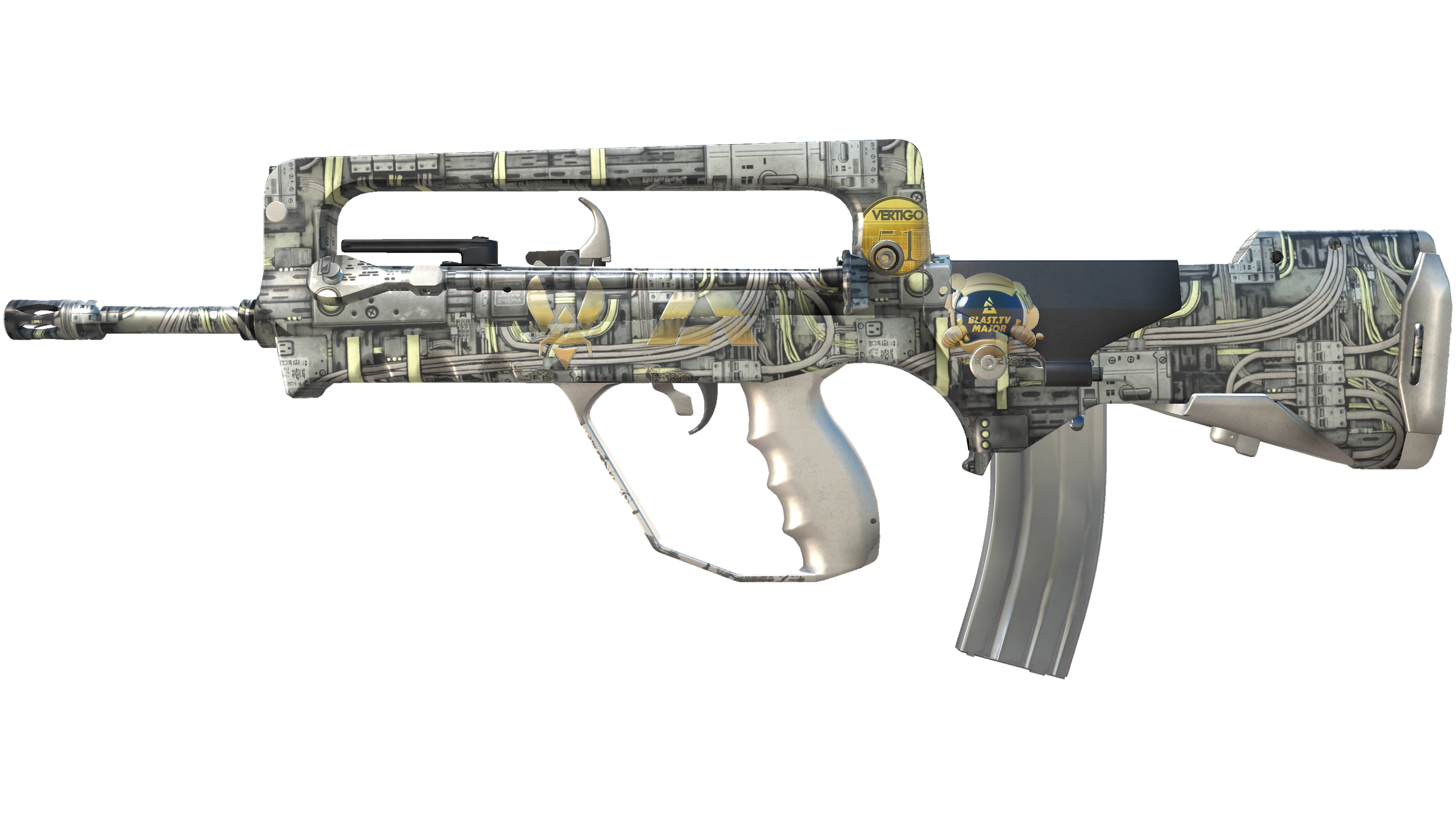 Souvenir FAMAS | Faulty Wiring (Minimal Wear) thumbnail