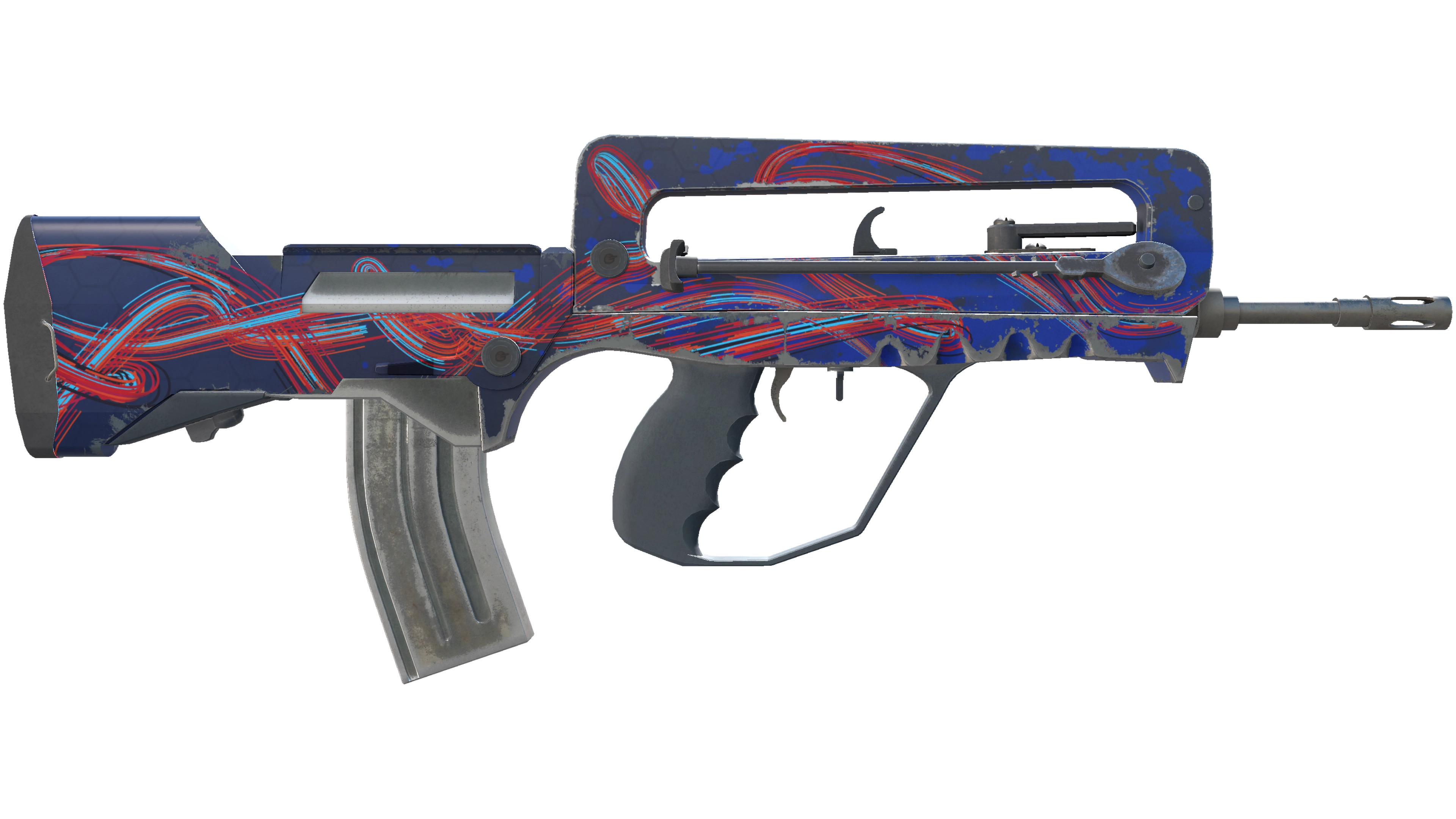 صورة مصغرة لـ StatTrak™ FAMAS | Afterimage (Minimal Wear)