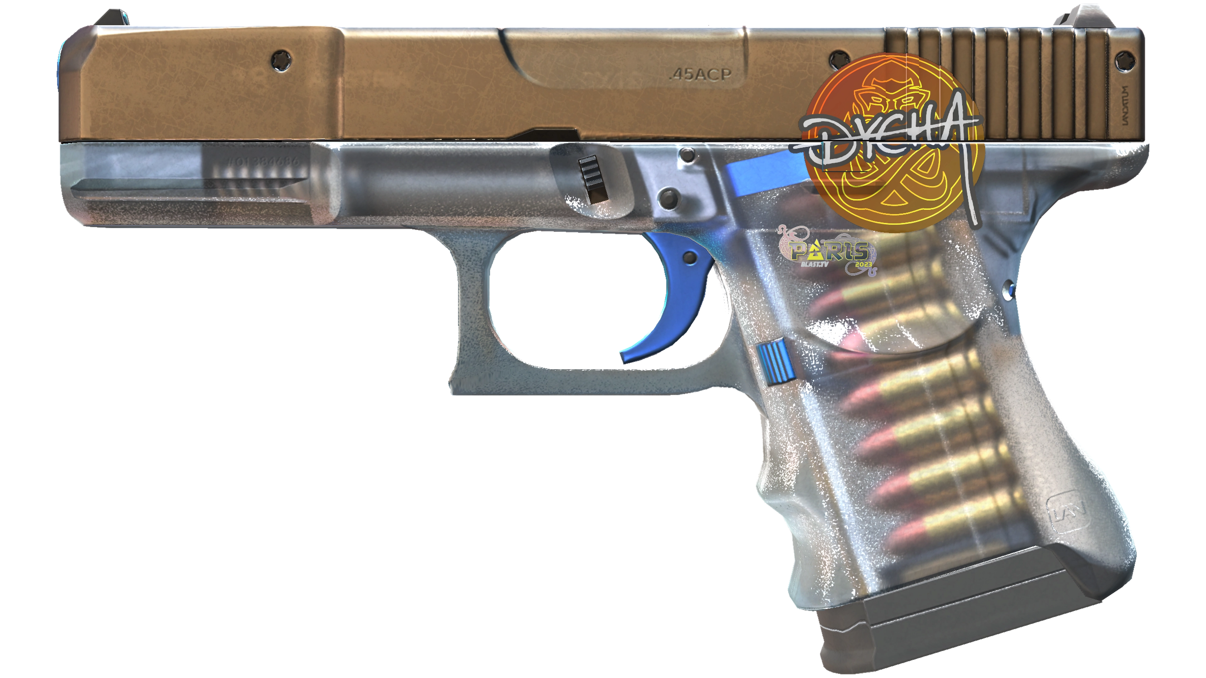 Glock-18 | Clear Polymer (Minimal Wear)