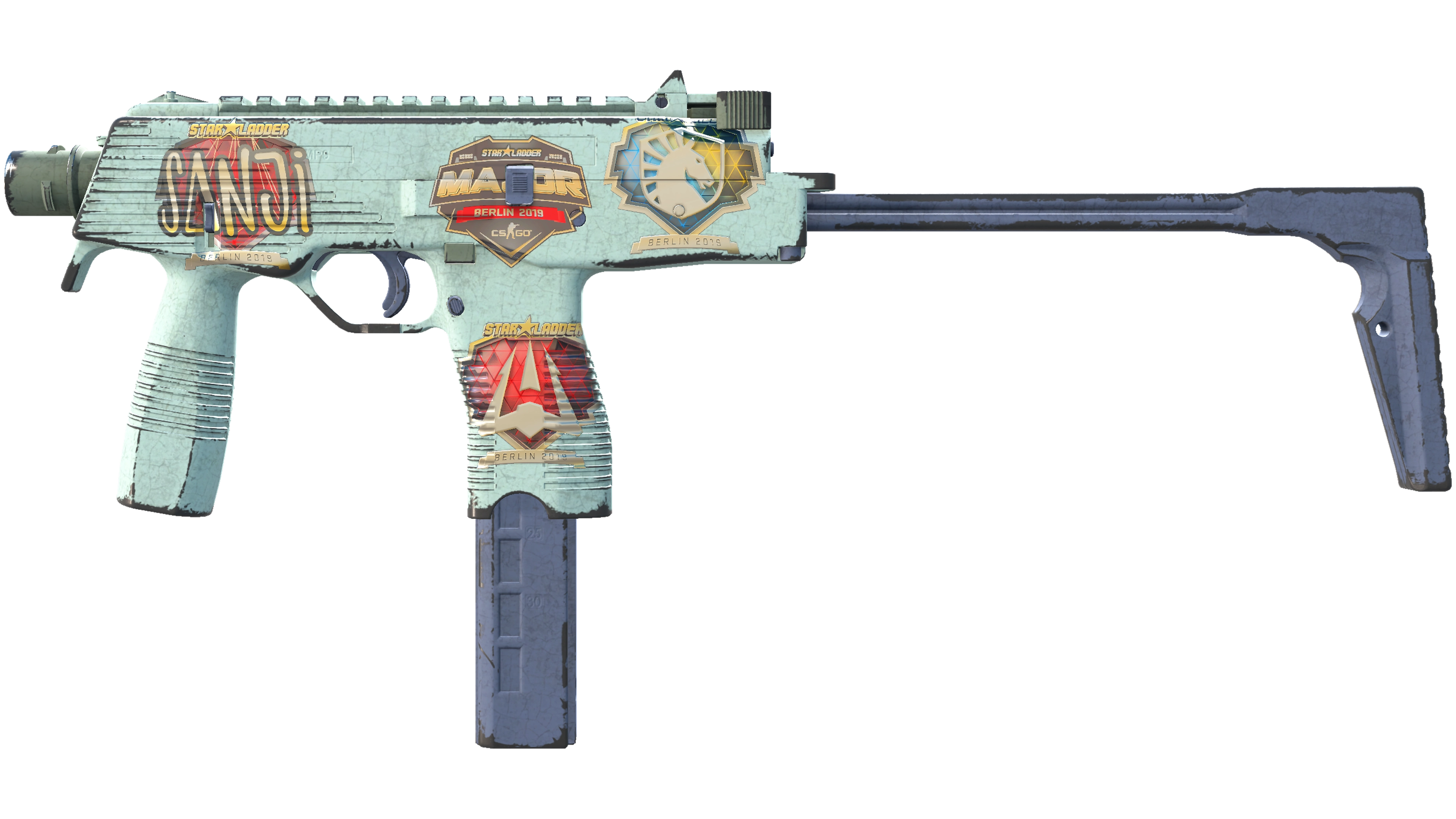 Souvenir MP9 | Storm (Well-Worn)