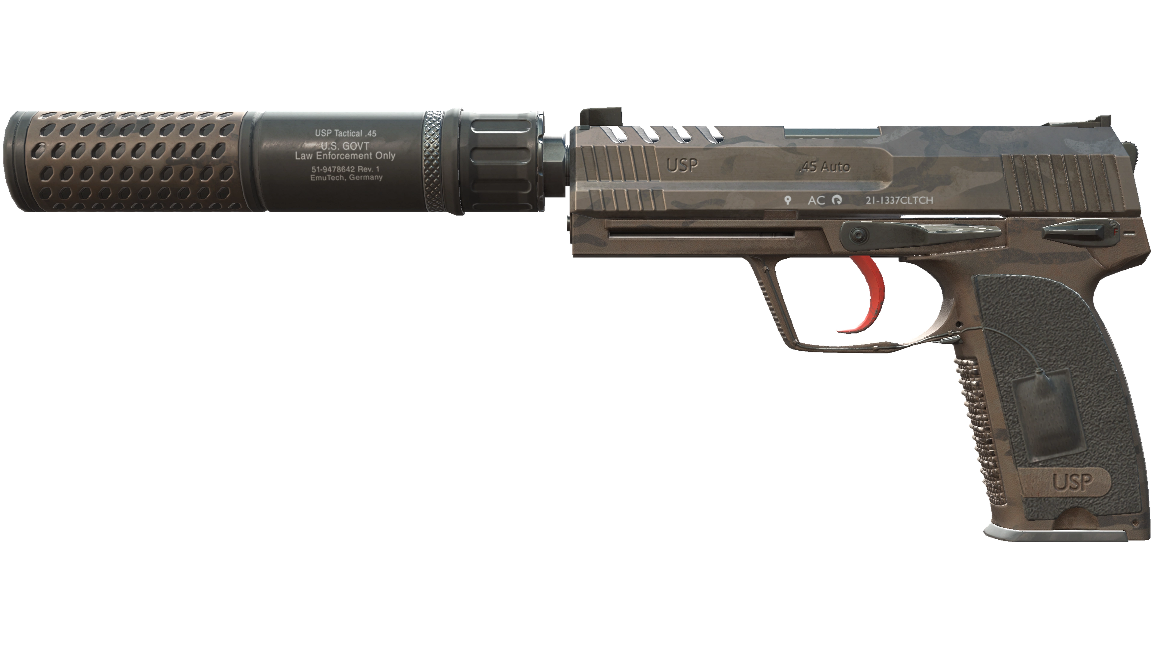 USP-S | Desert Tactical (Minimal Wear)