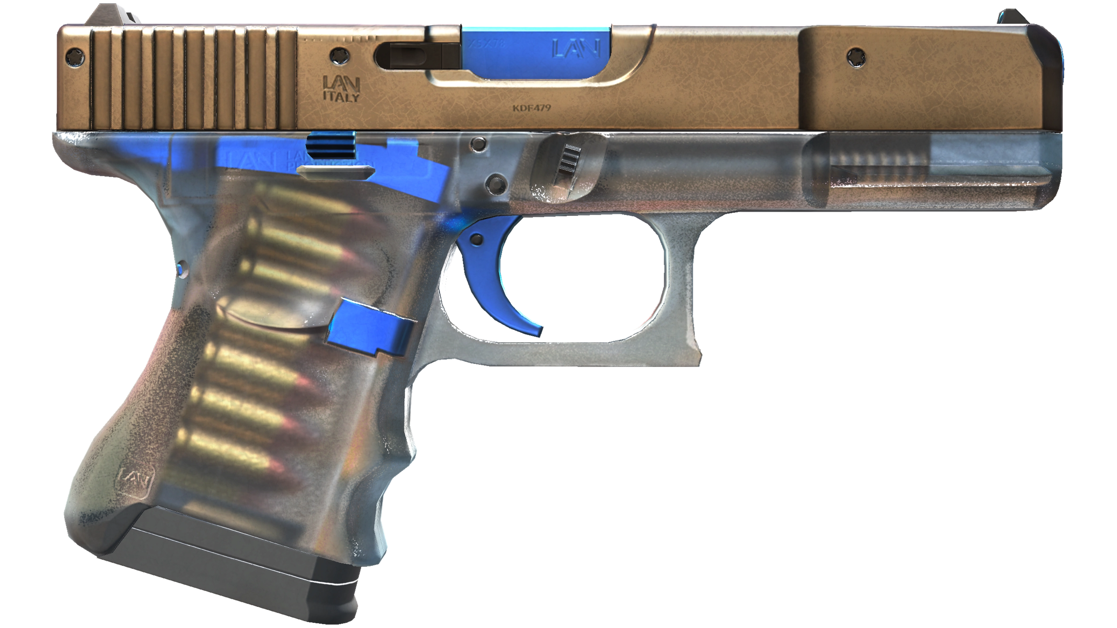 Vorschau von Glock-18 | Clear Polymer (Minimal Wear)