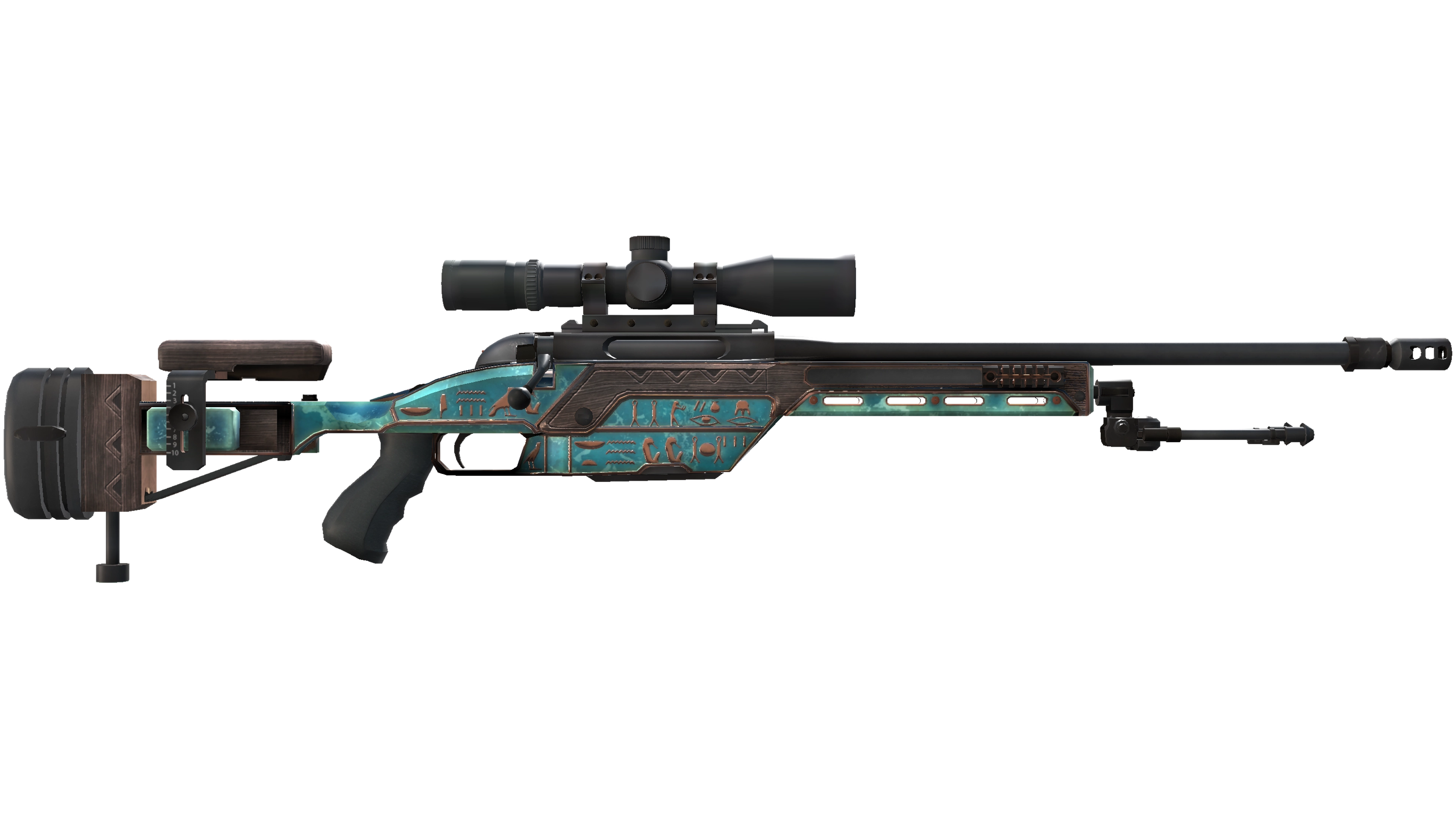 Vorschau von SSG 08 | Azure Glyph (Factory New)