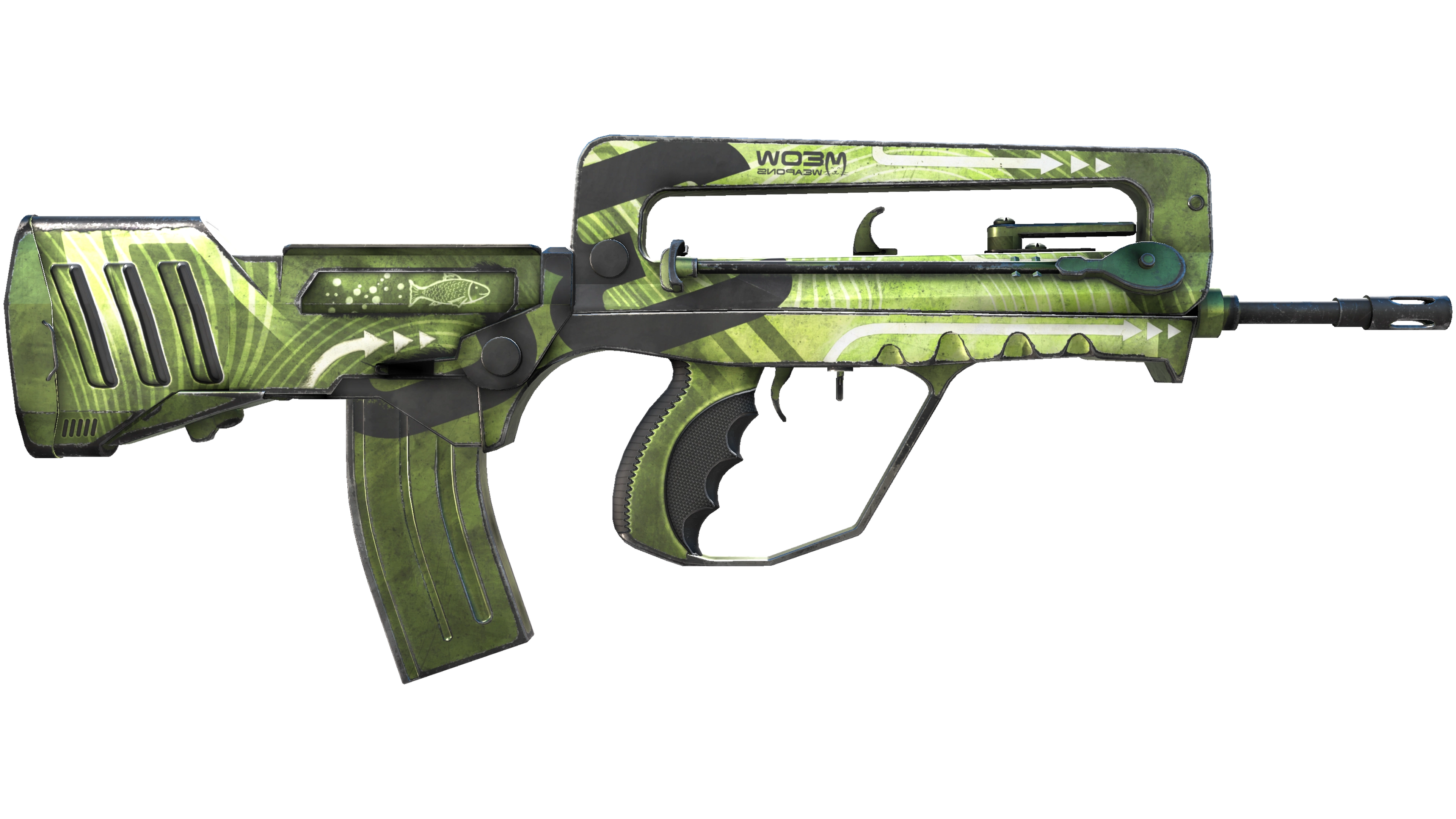 Miniatura de StatTrak™ FAMAS | Meow 36 (Minimal Wear)