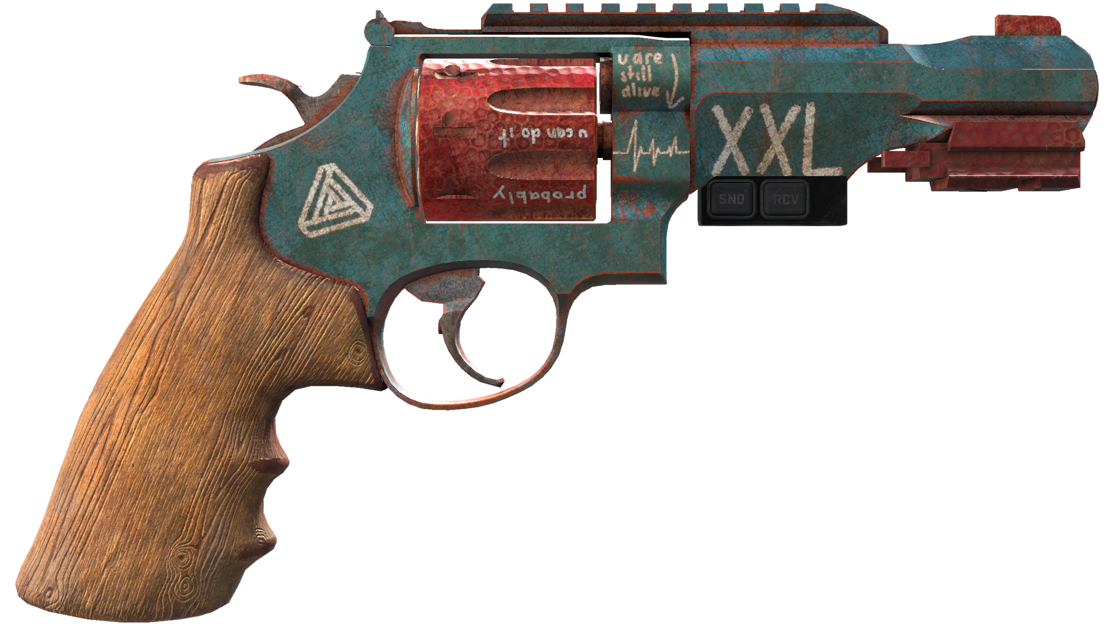 StatTrak™ R8 Revolver | Junk Yard (Battle-Scarred) thumbnail