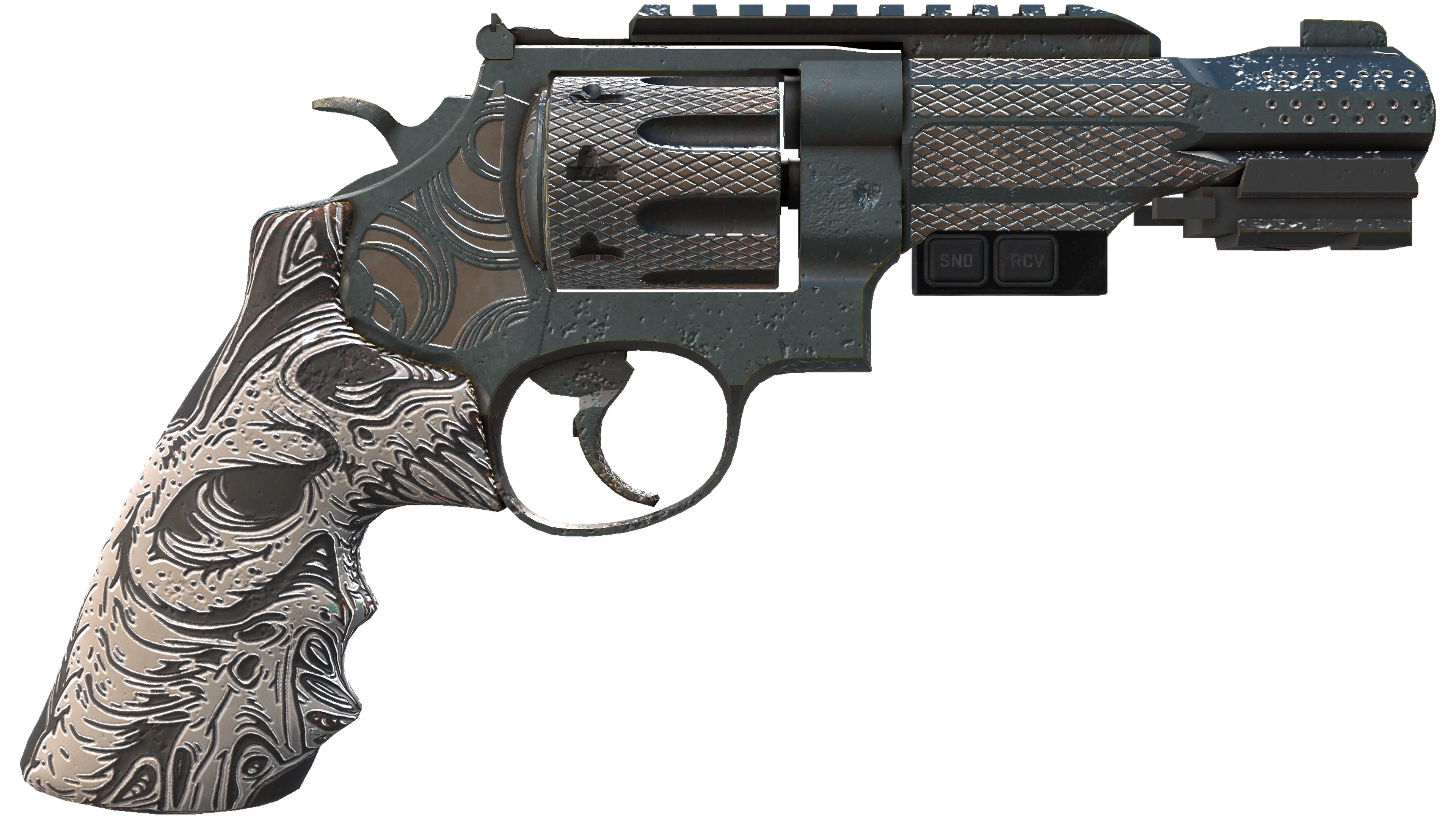 StatTrak™ R8 Revolver | Bone Forged (Minimal Wear) thumbnail