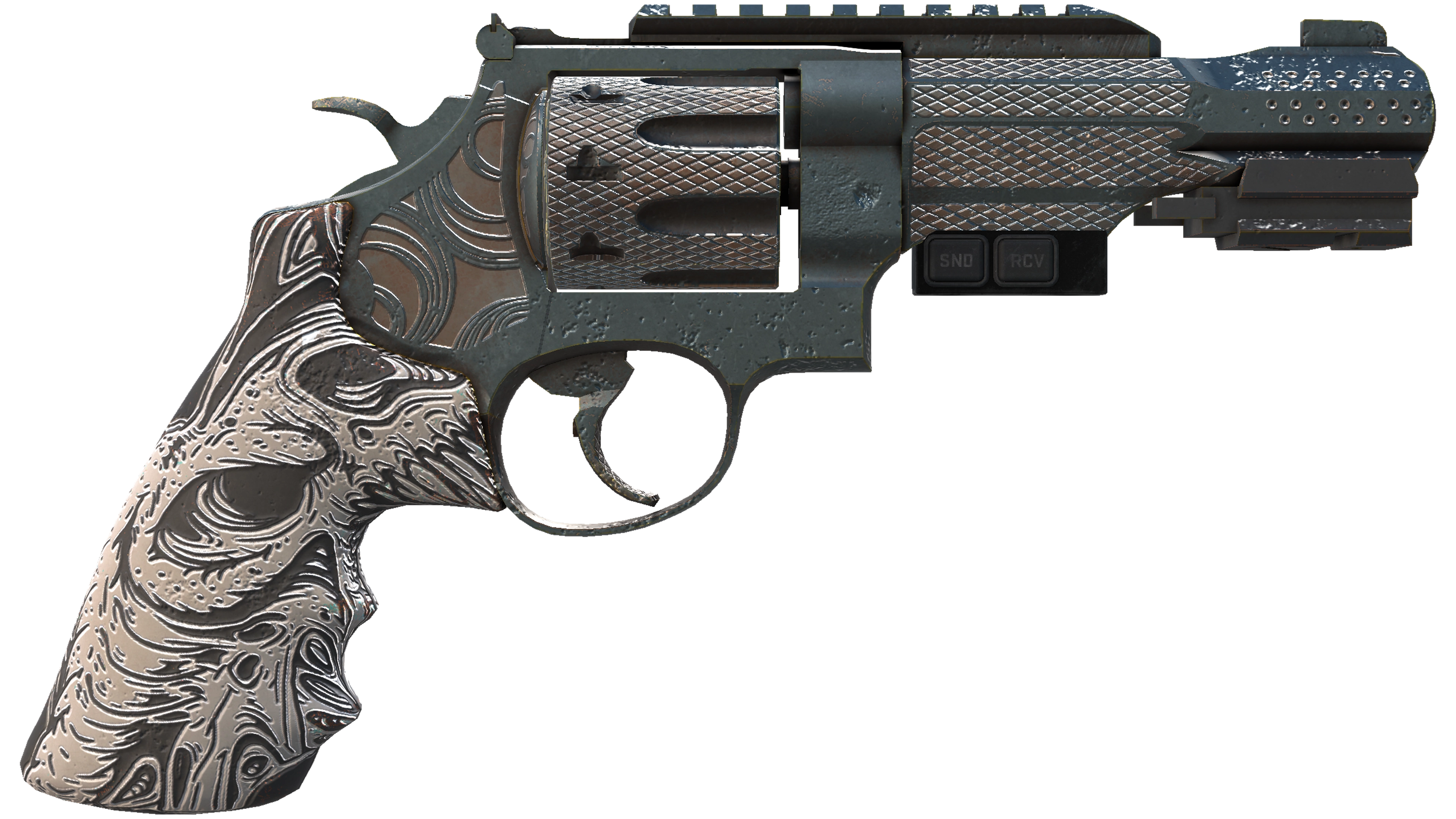 StatTrak™ R8 Revolver | Bone Forged (Minimal Wear) thumbnail