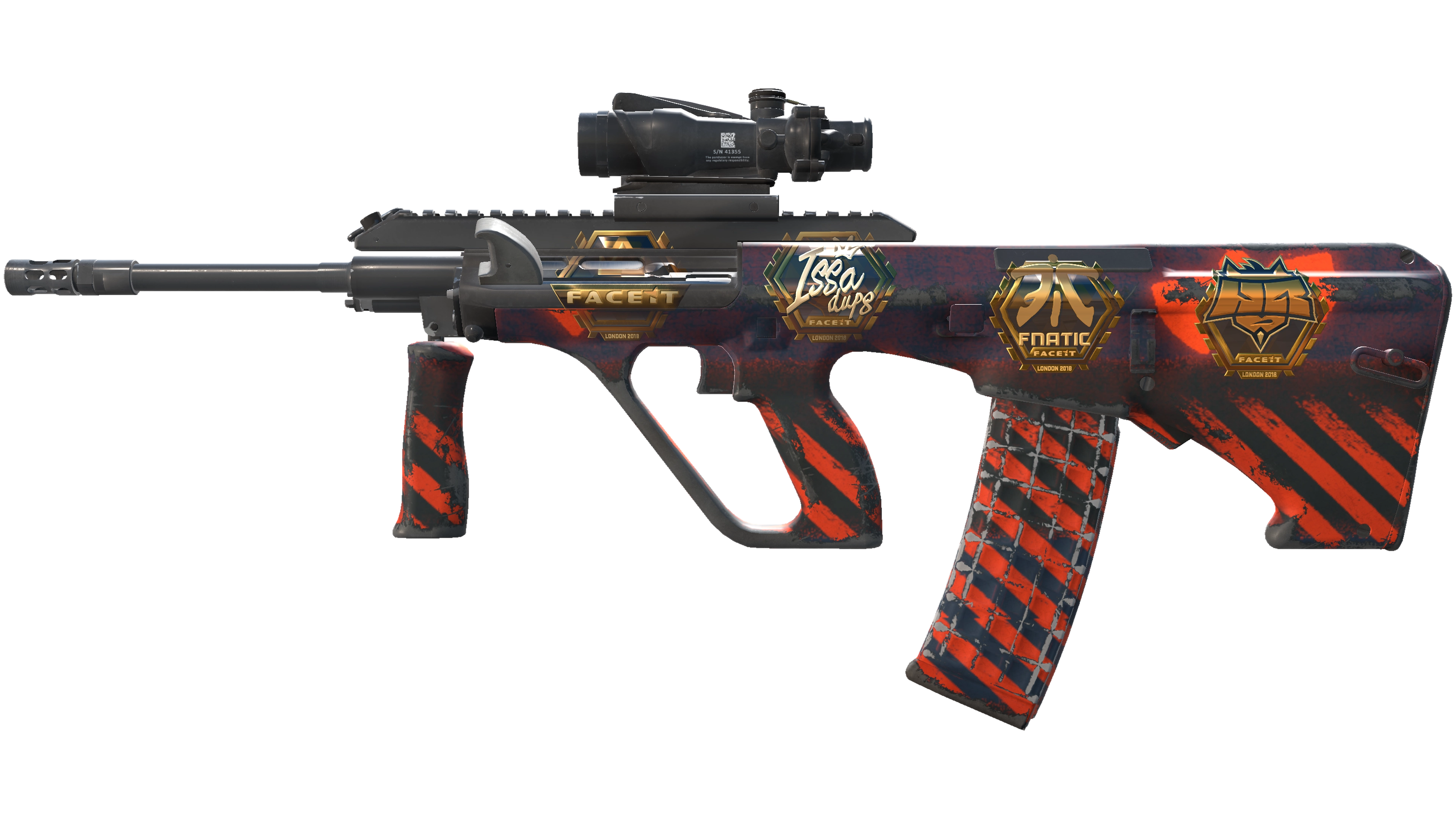 Souvenir AUG | Radiation Hazard (Field-Tested)