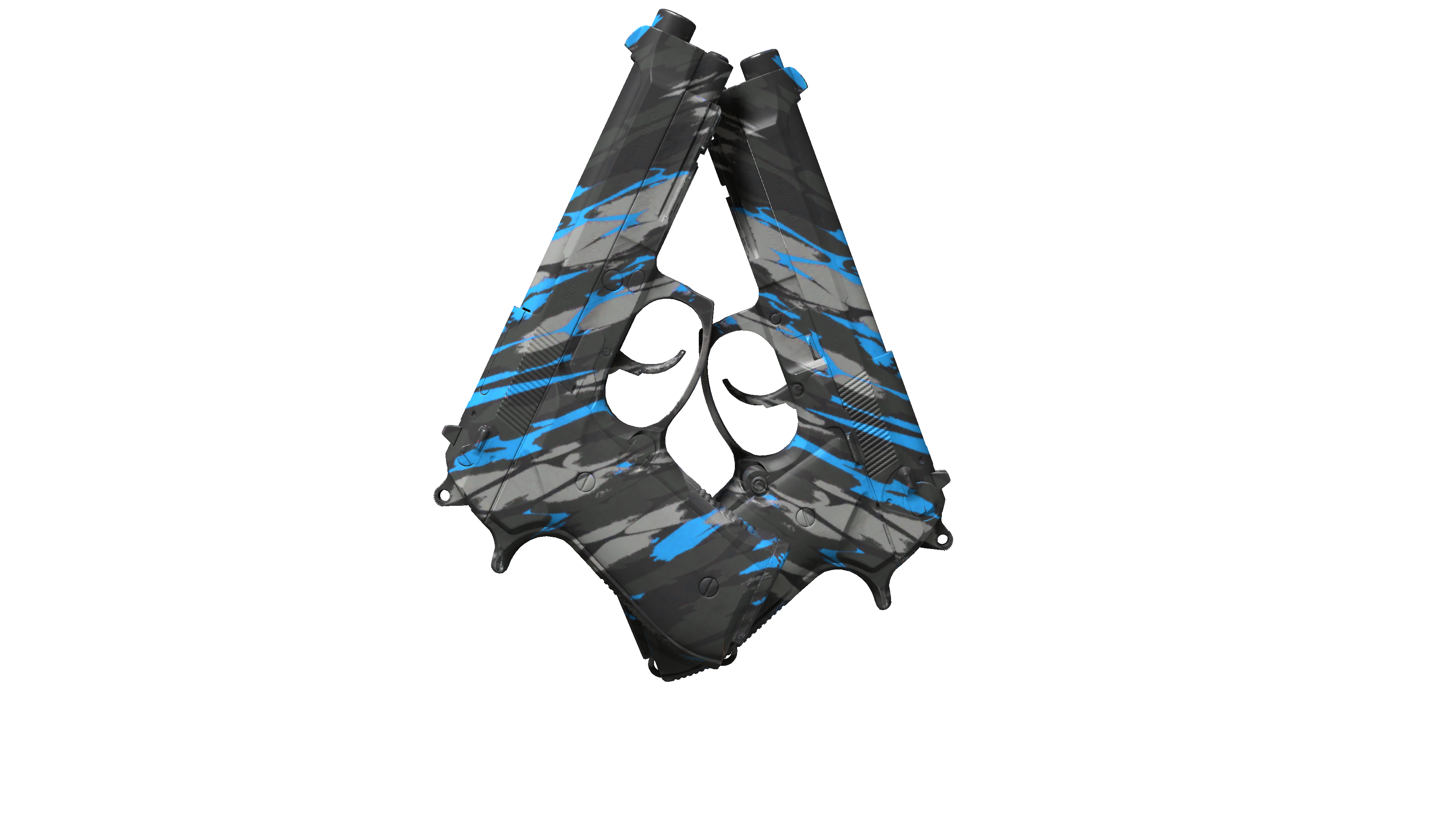 صورة مصغرة لـ StatTrak™ Dual Berettas | Shred (Factory New)