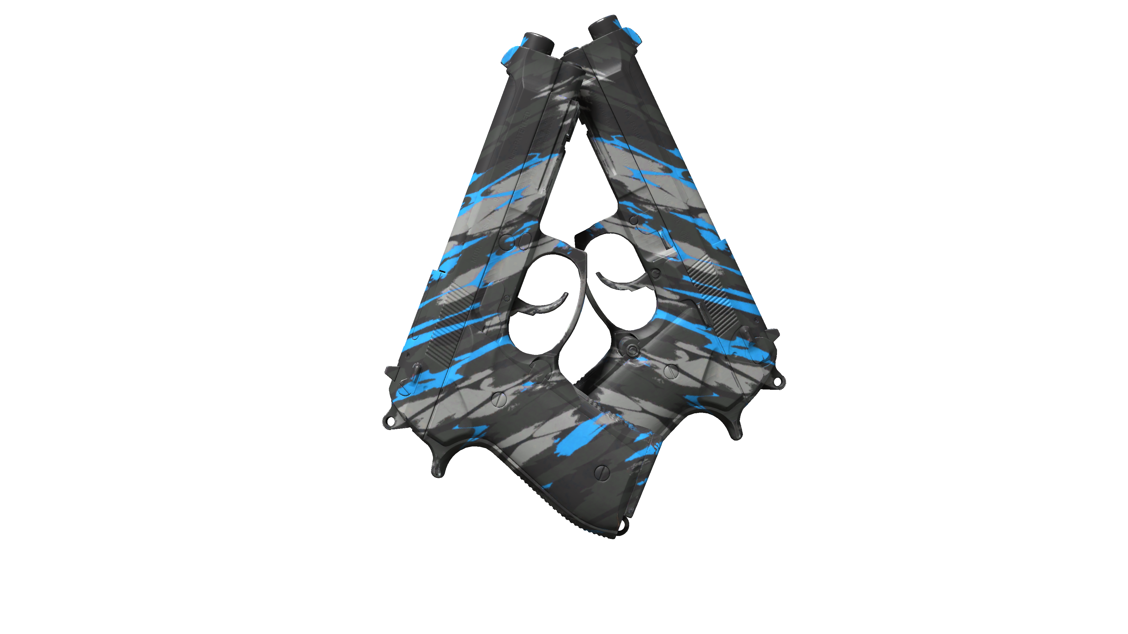 صورة مصغرة لـ StatTrak™ Dual Berettas | Shred (Factory New)