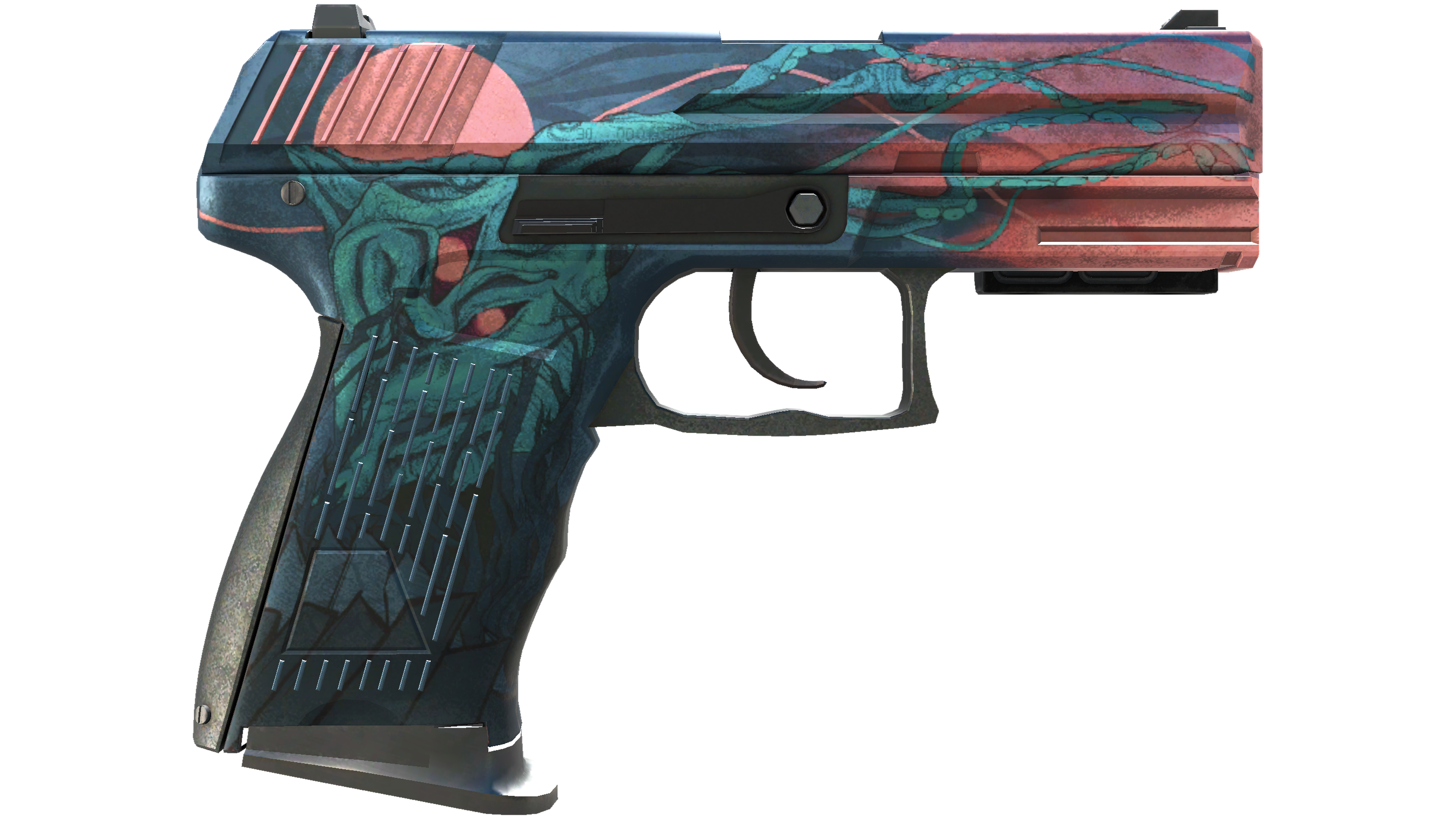 StatTrak™ P2000 | Gnarled (Well-Worn) thumbnail