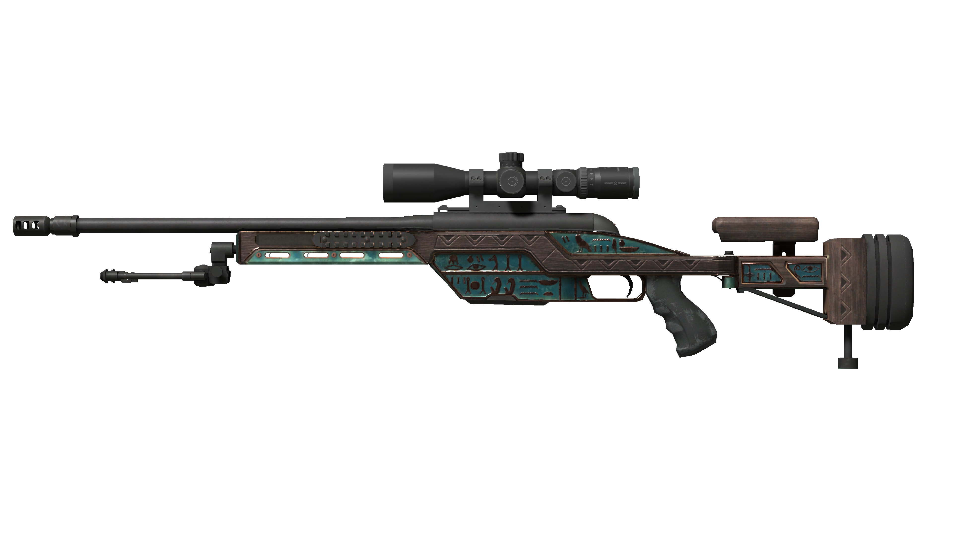 SSG 08 | Azure Glyph (Well-Worn)