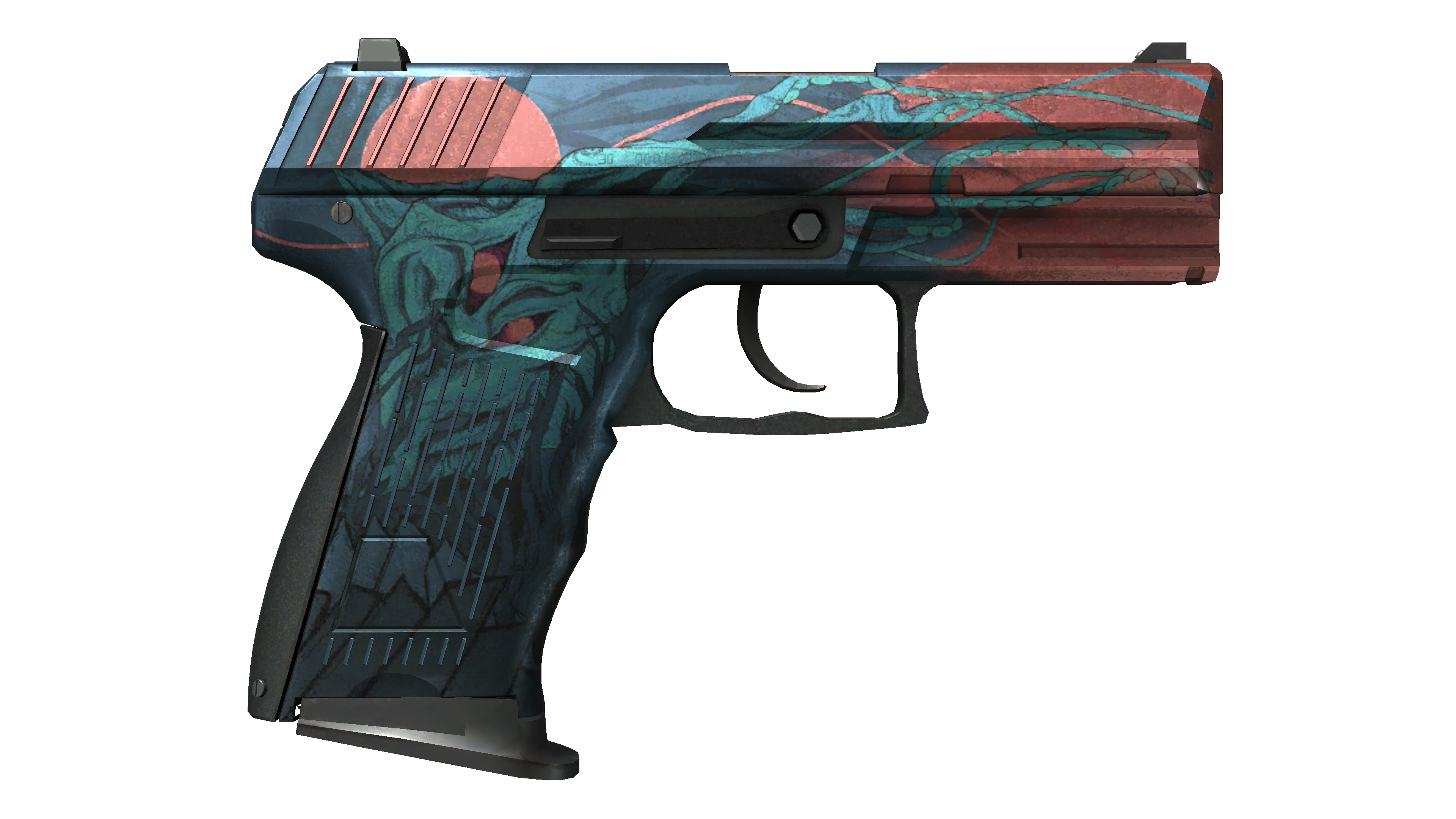 StatTrak™ P2000 | Gnarled (Well-Worn) thumbnail
