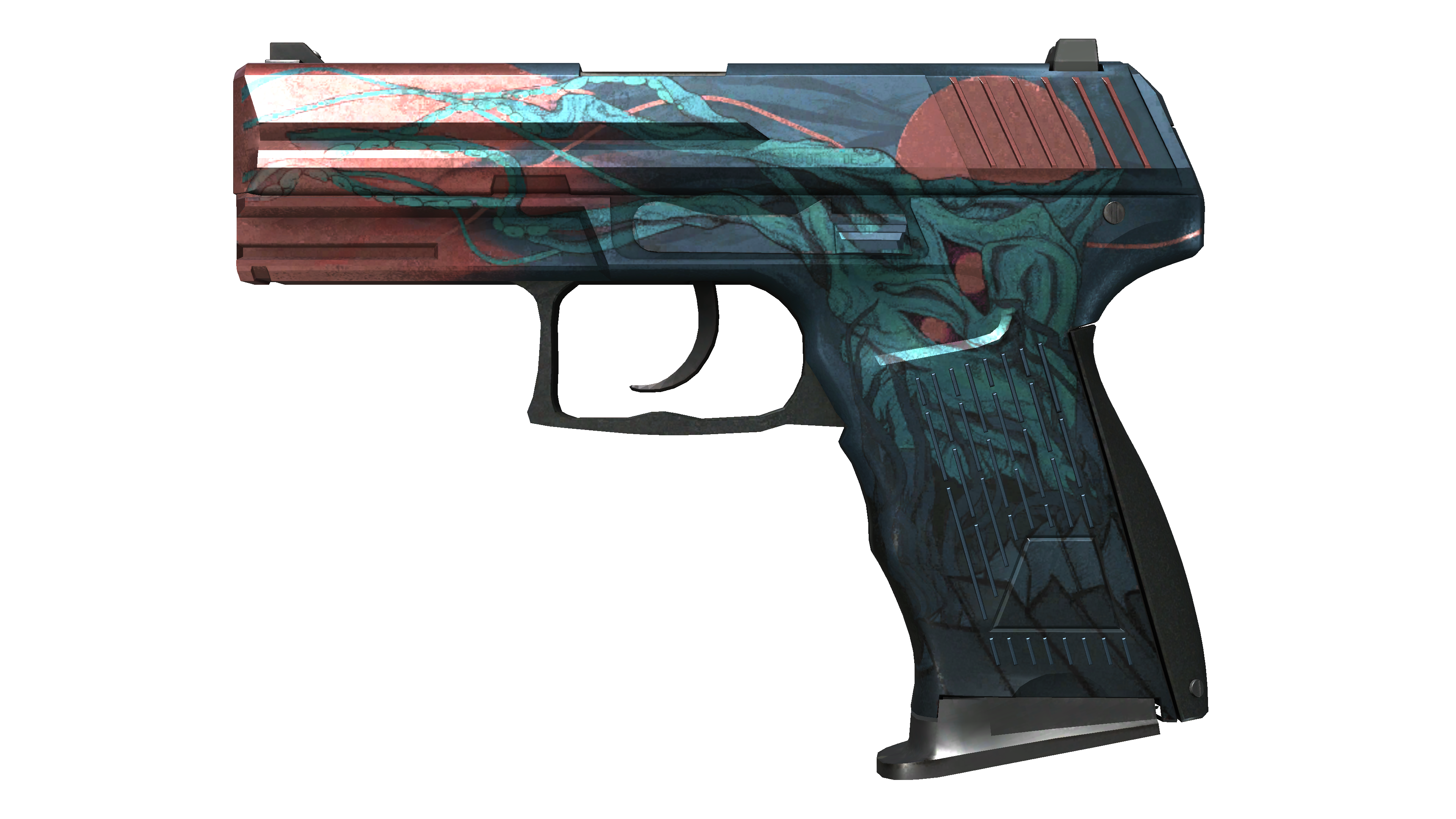 StatTrak™ P2000 | Gnarled (Well-Worn)