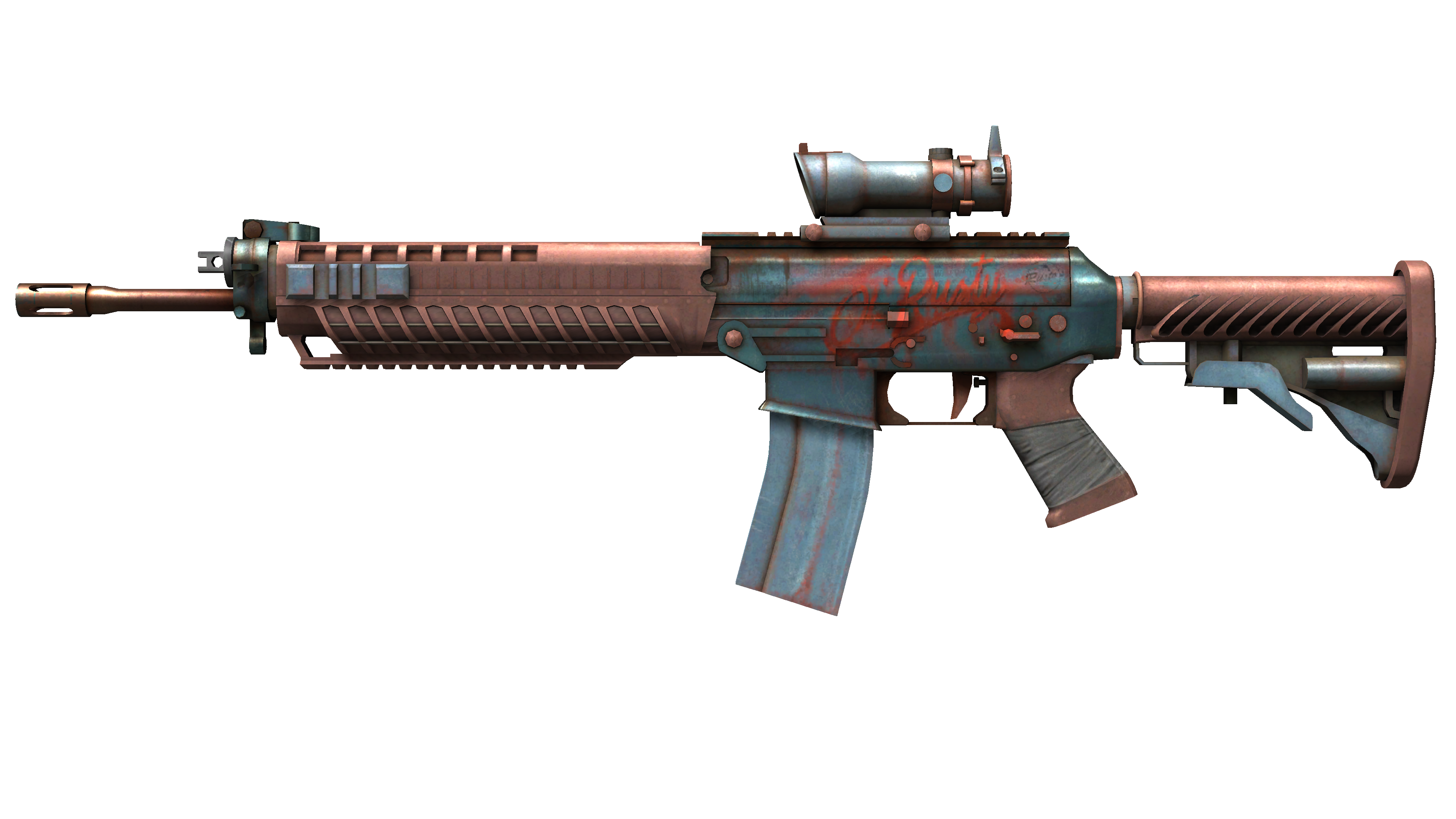 SG 553 | Ol' Rusty (Well-Worn)