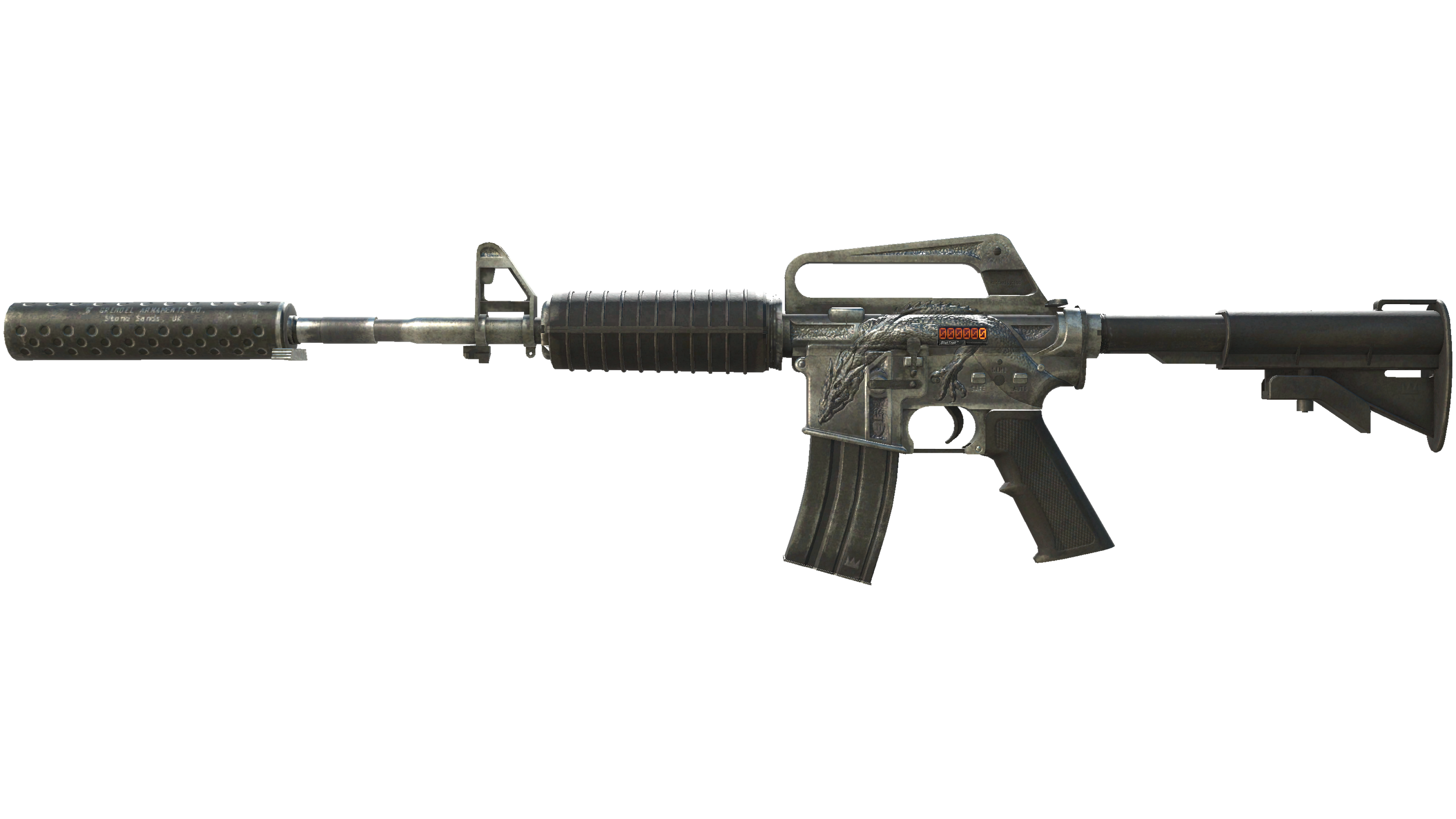 StatTrak™ M4A1-S | Basilisk (Battle-Scarred)