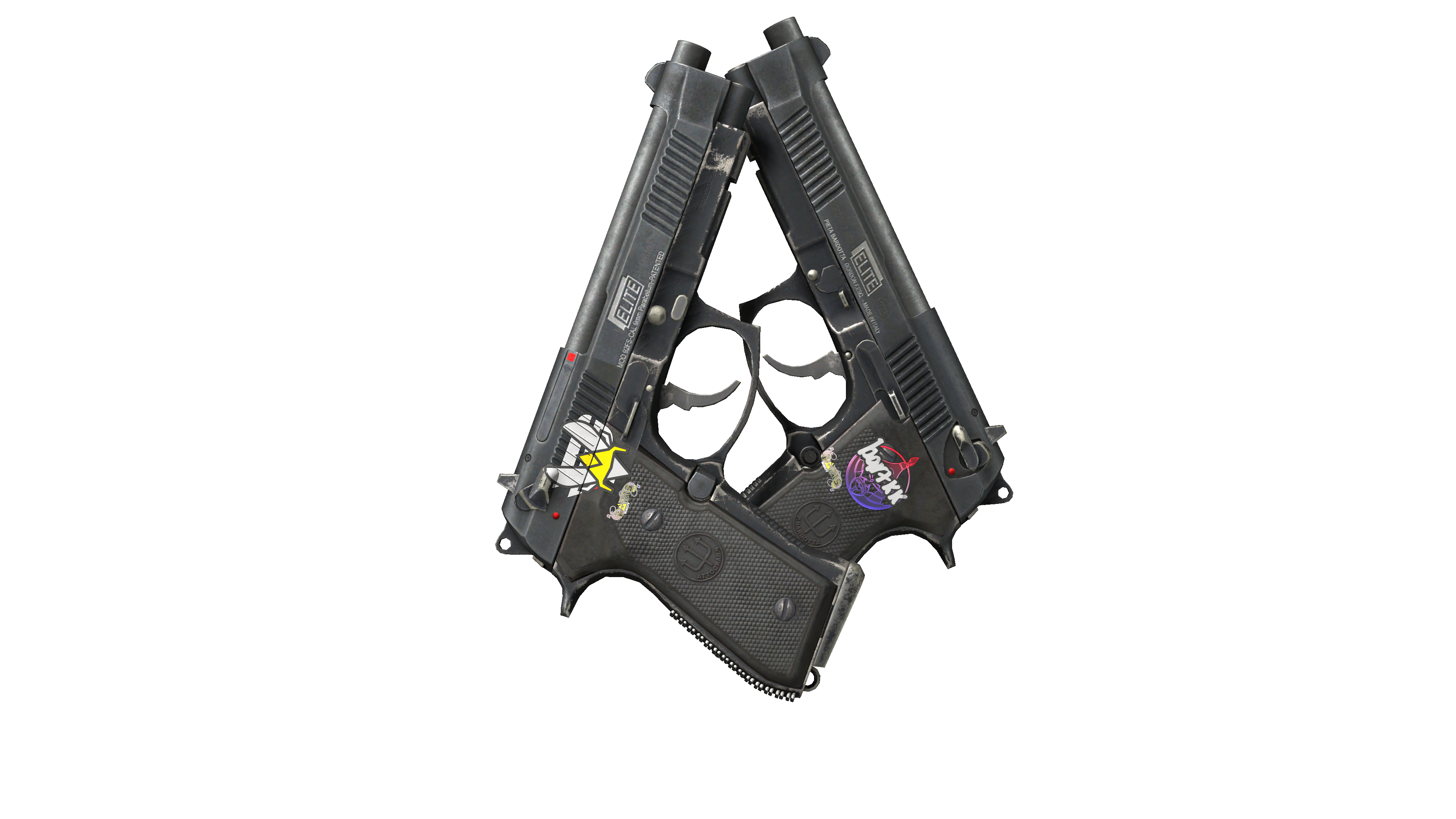 Dual Berettas | Elite 1.6 (Well-Worn)