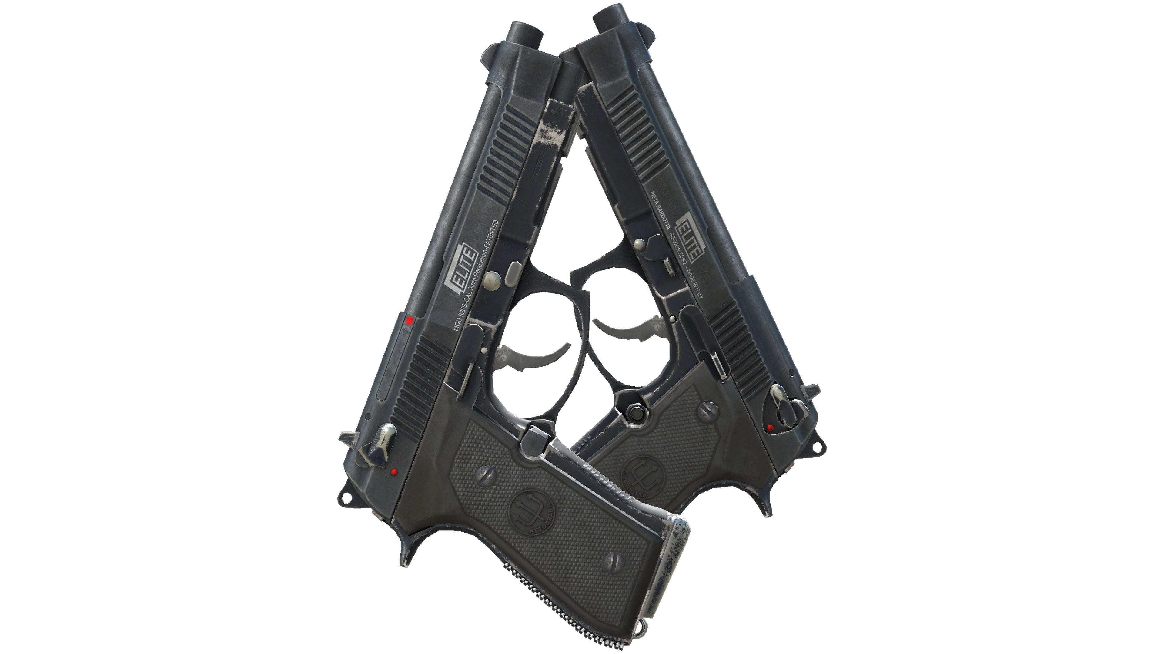 Dual Berettas | Elite 1.6 (Well-Worn)