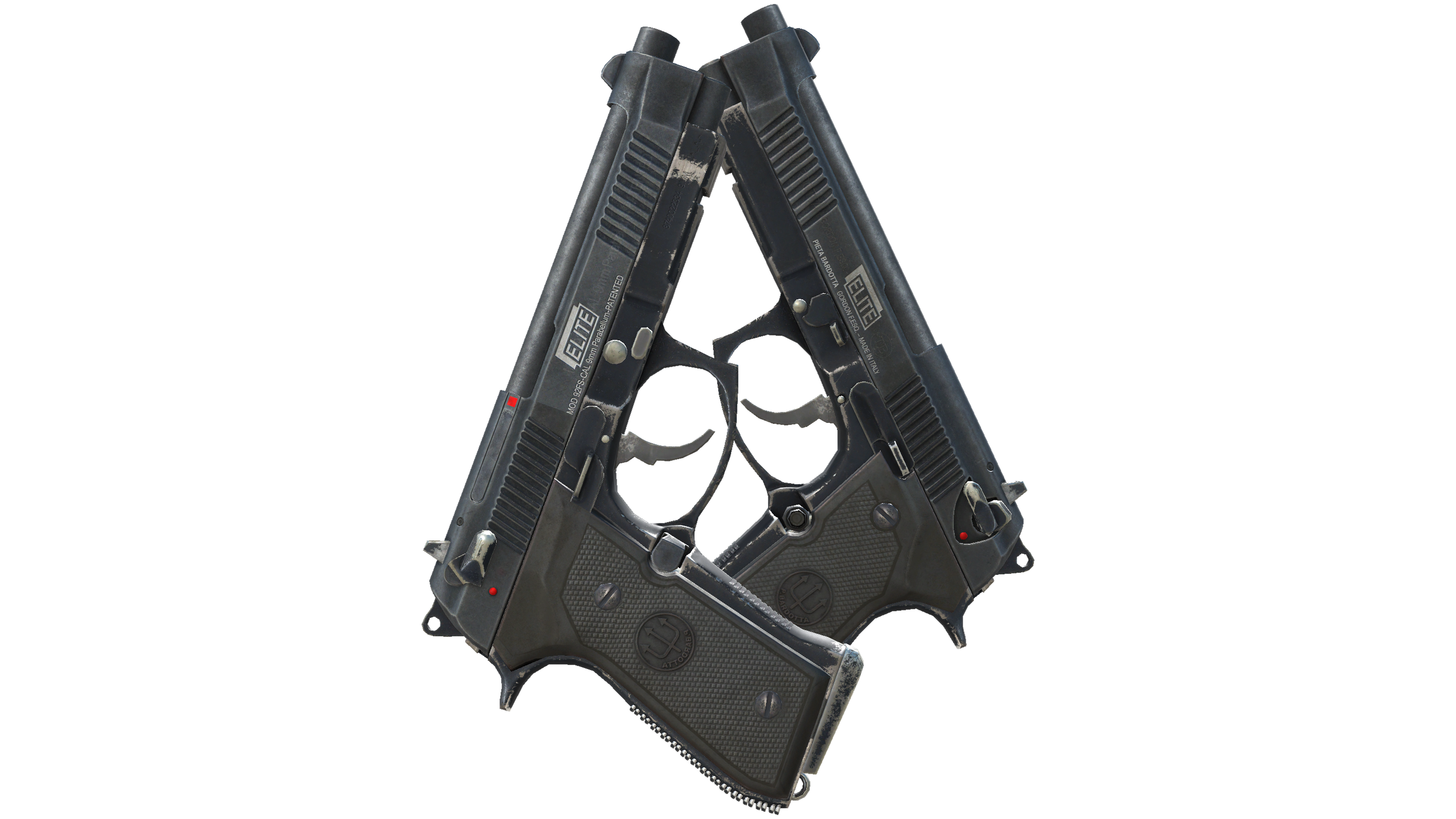 Dual Berettas | Elite 1.6 (Well-Worn)