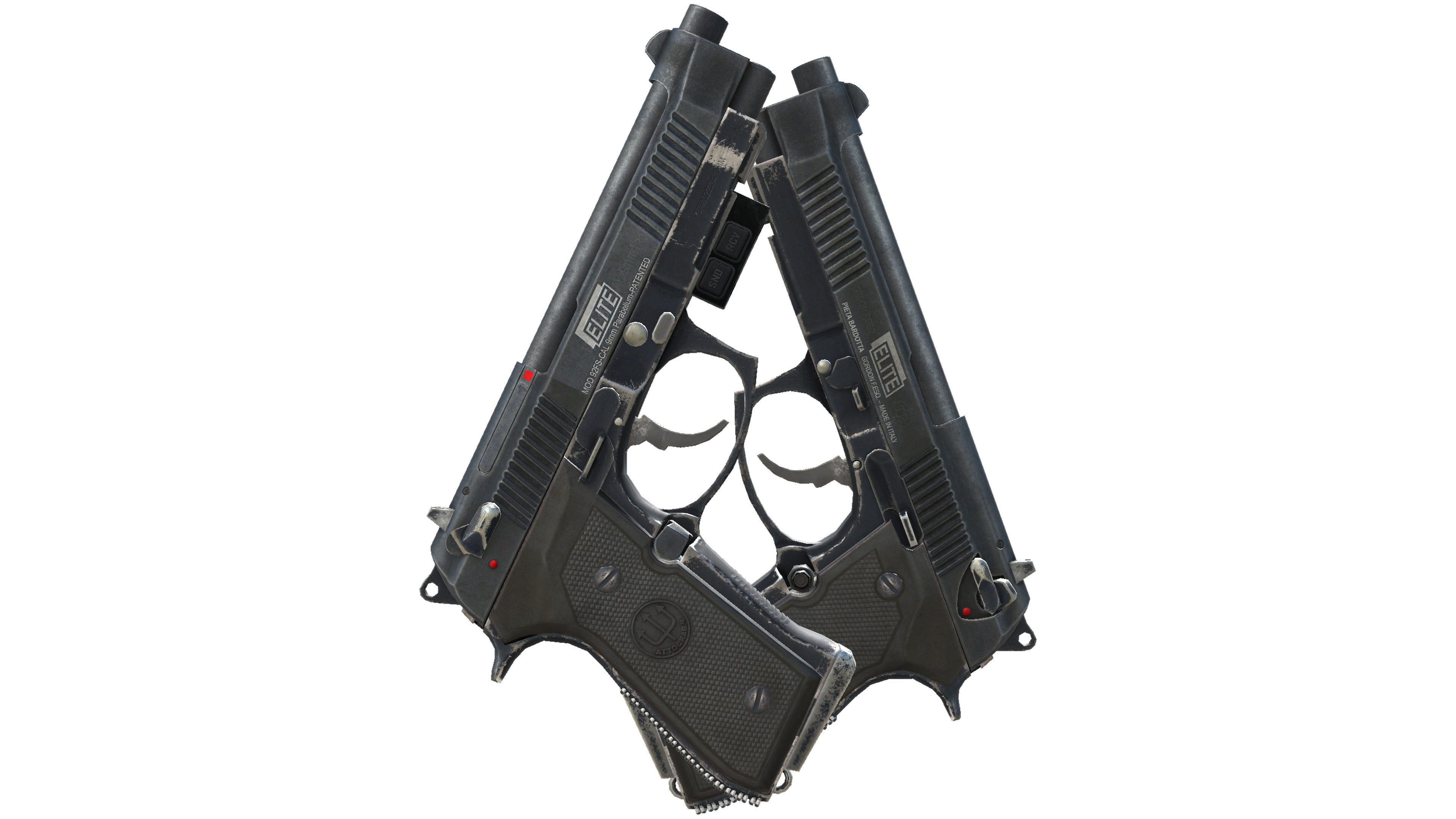 StatTrak™ Dual Berettas | Elite 1.6 (Well-Worn) thumbnail