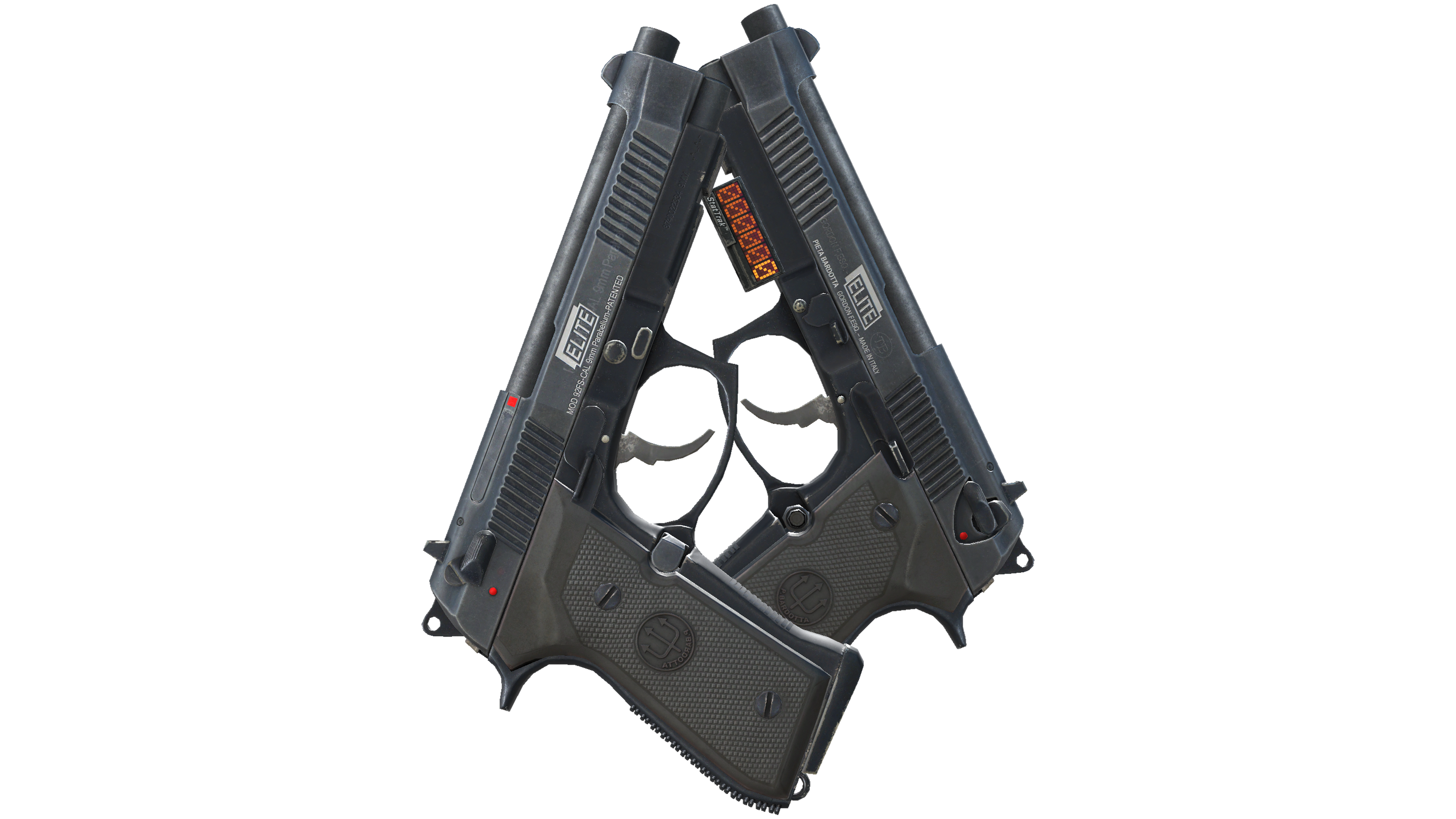 StatTrak™ Dual Berettas | Elite 1.6 (Minimal Wear)