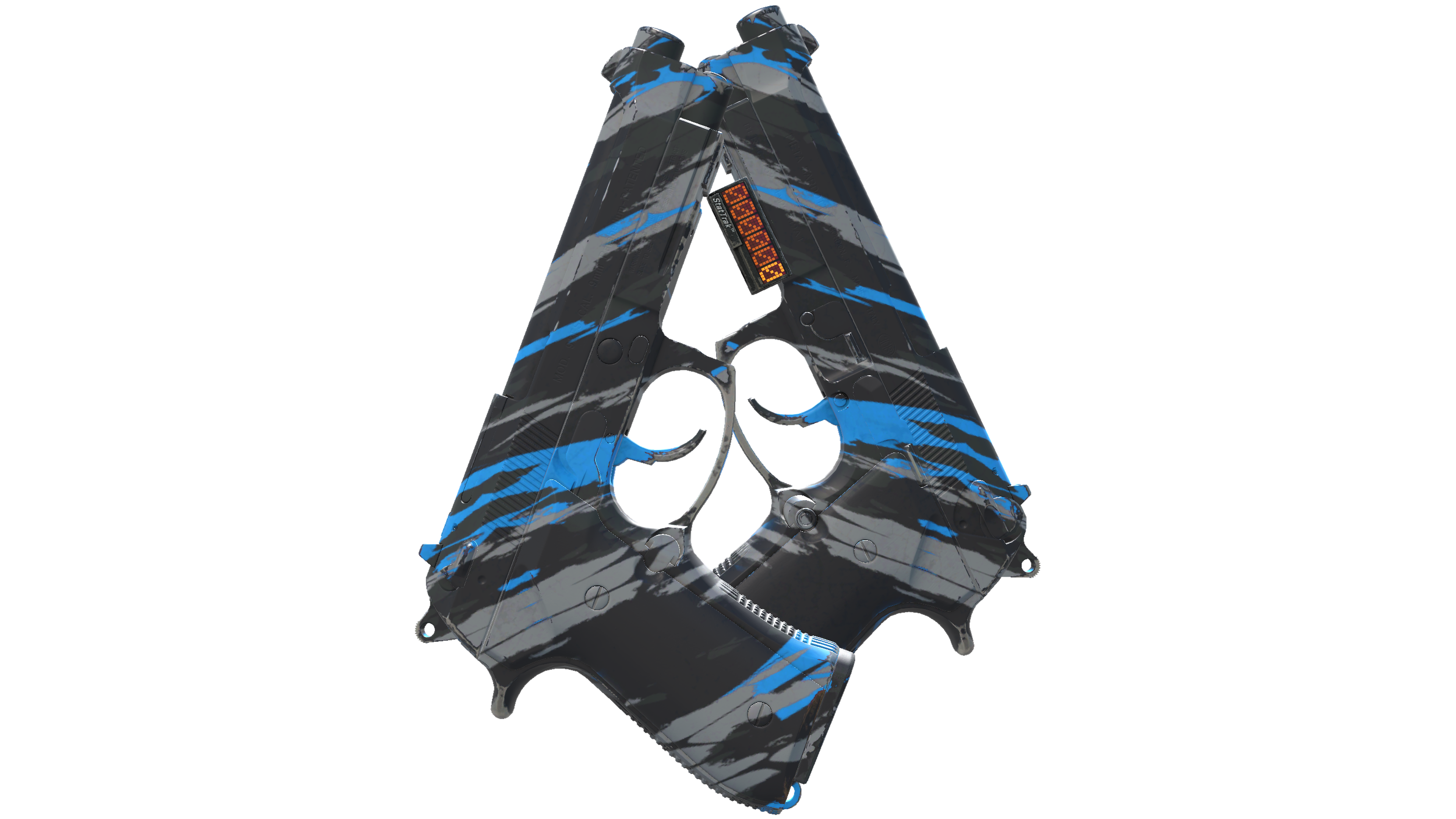 StatTrak™ Dual Berettas | Shred (Minimal Wear) thumbnail