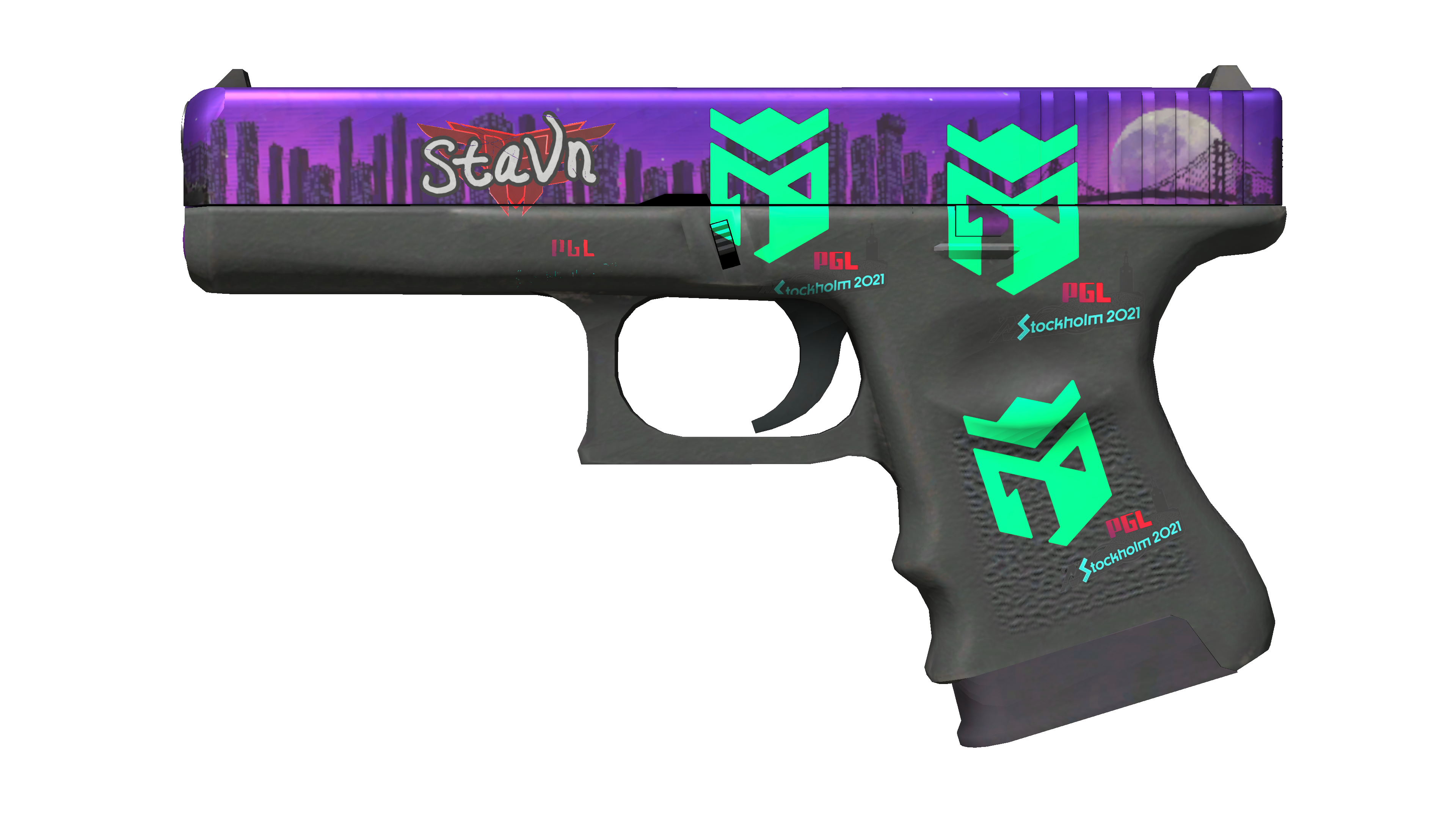 StatTrak™ Glock-18 | Moonrise (Factory New)