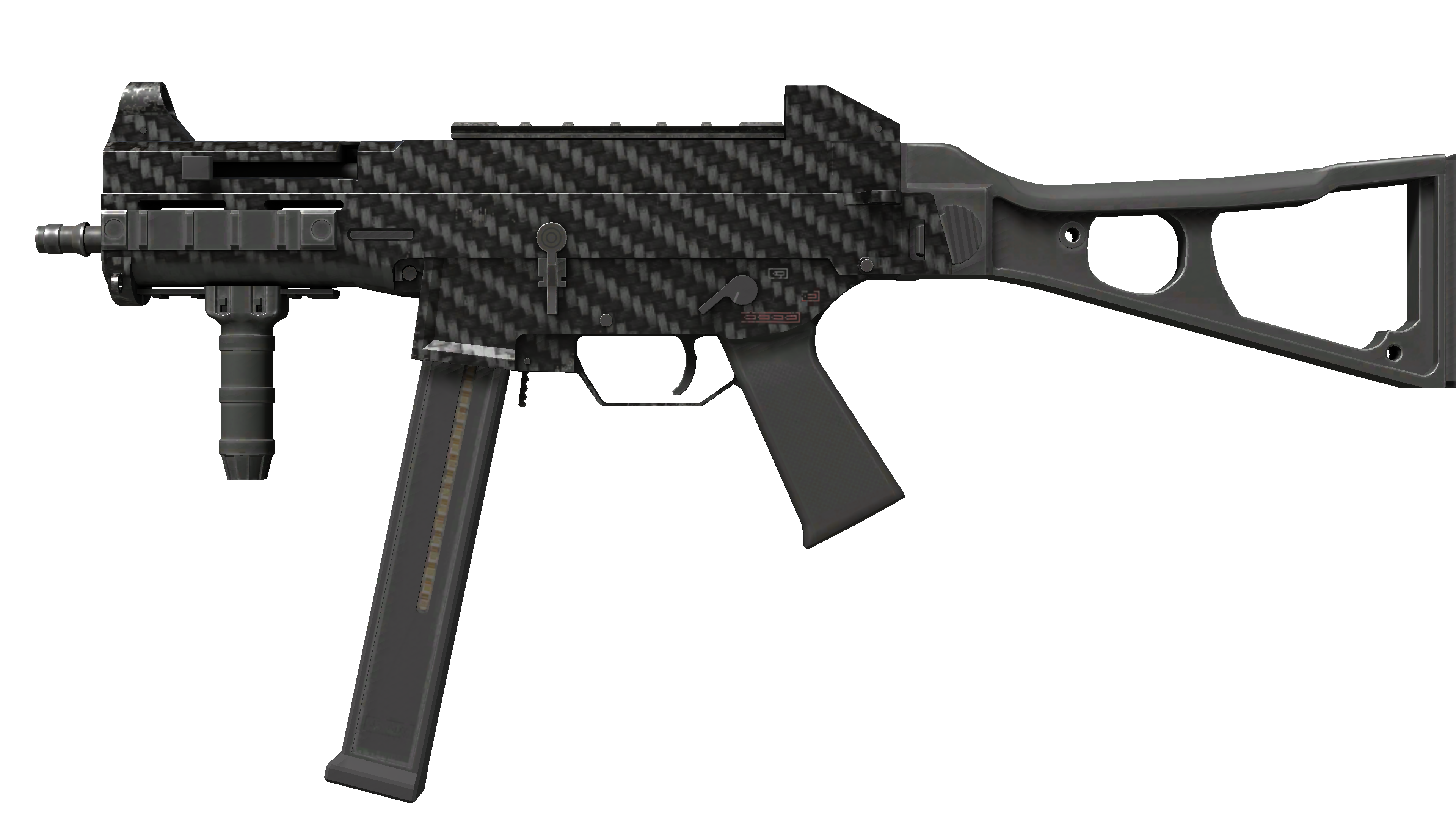 UMP-45 | Carbon Fiber (Minimal Wear)