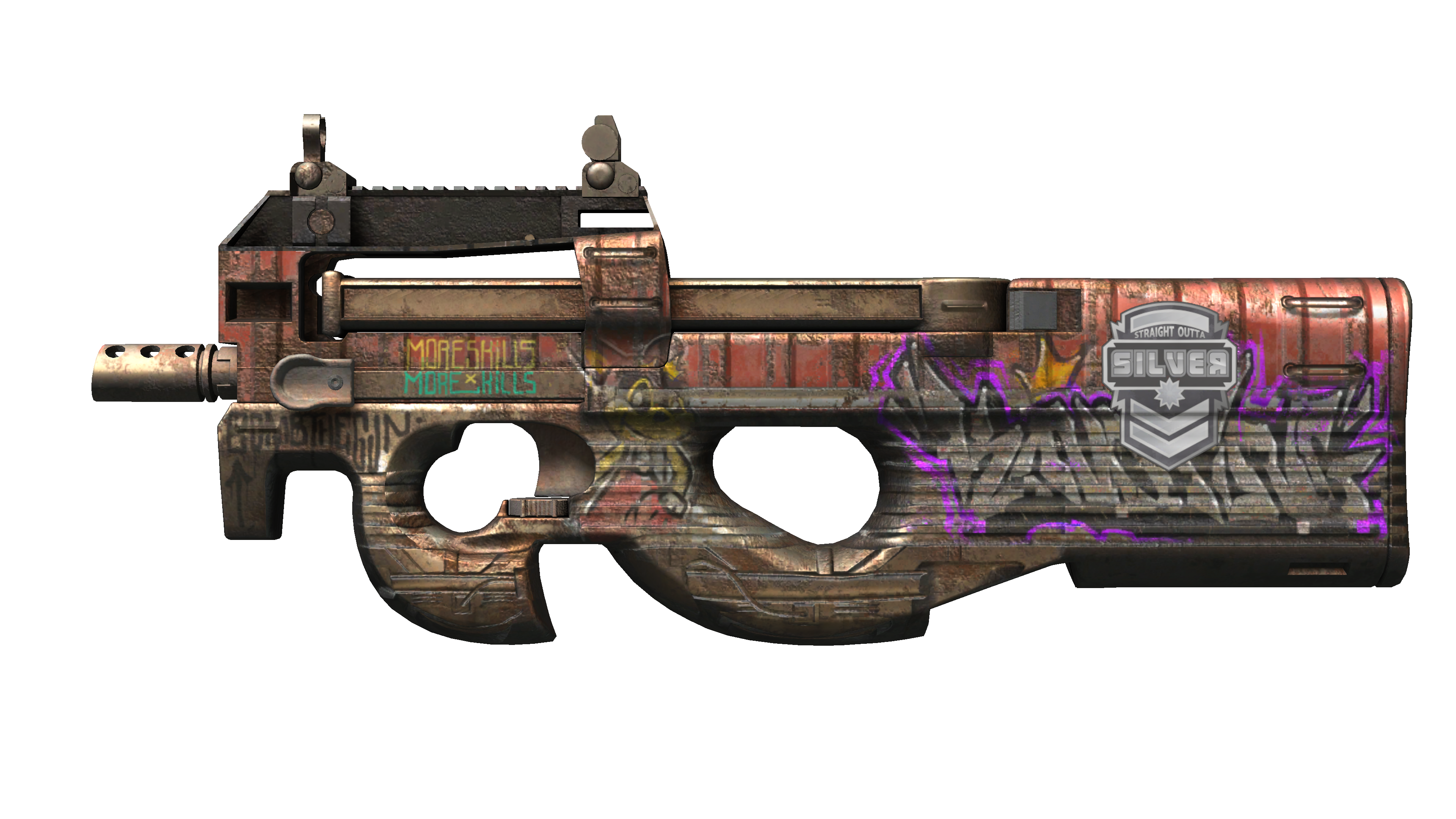 StatTrak™ P90 | Freight (Minimal Wear)