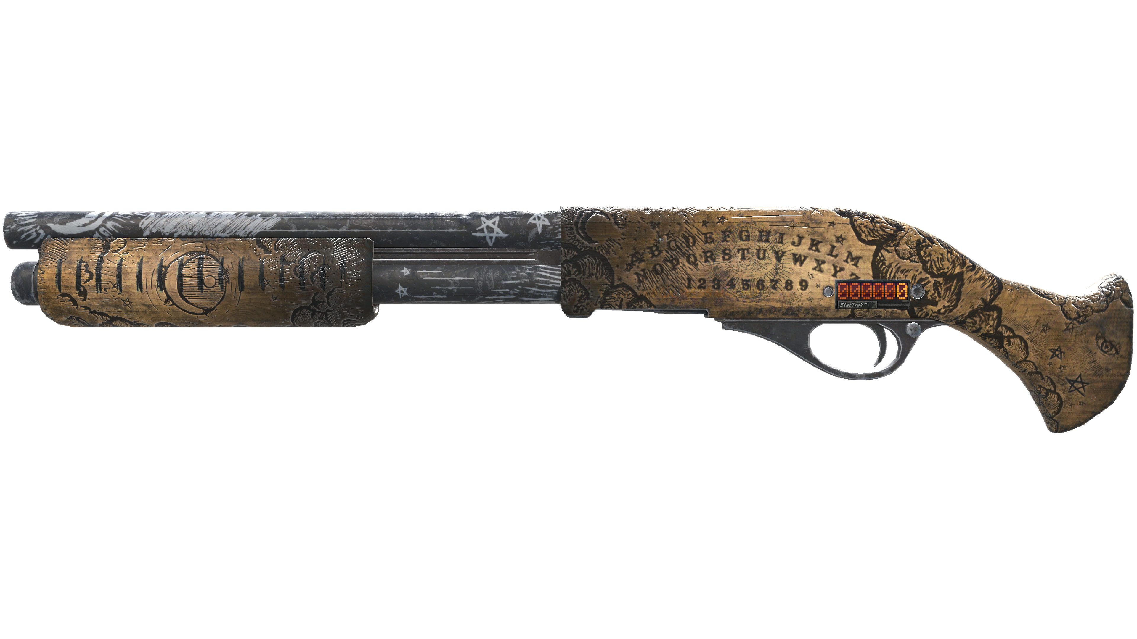 StatTrak™ Sawed-Off | Spirit Board (Field-Tested)