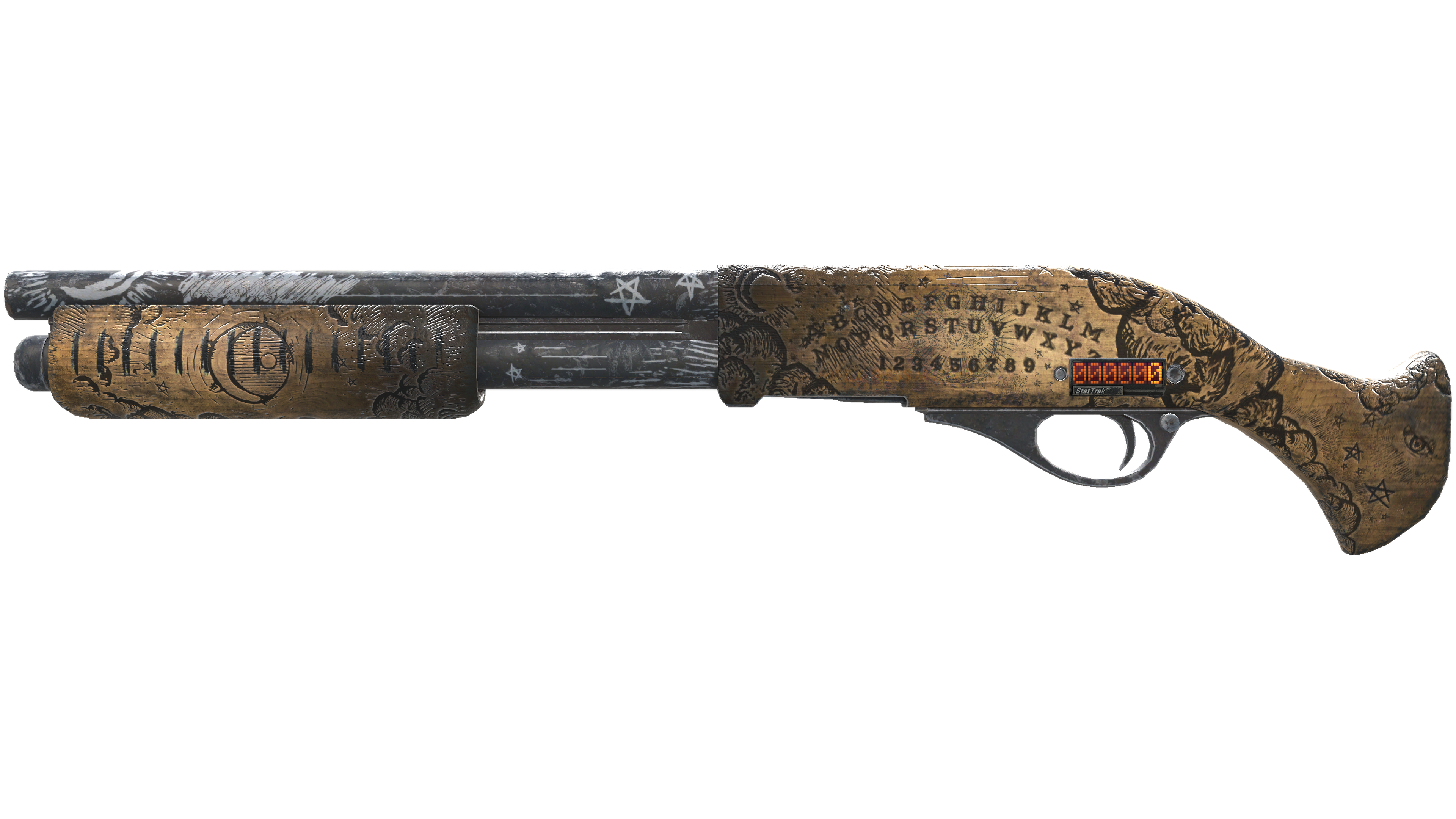 StatTrak™ Sawed-Off | Spirit Board (Field-Tested)