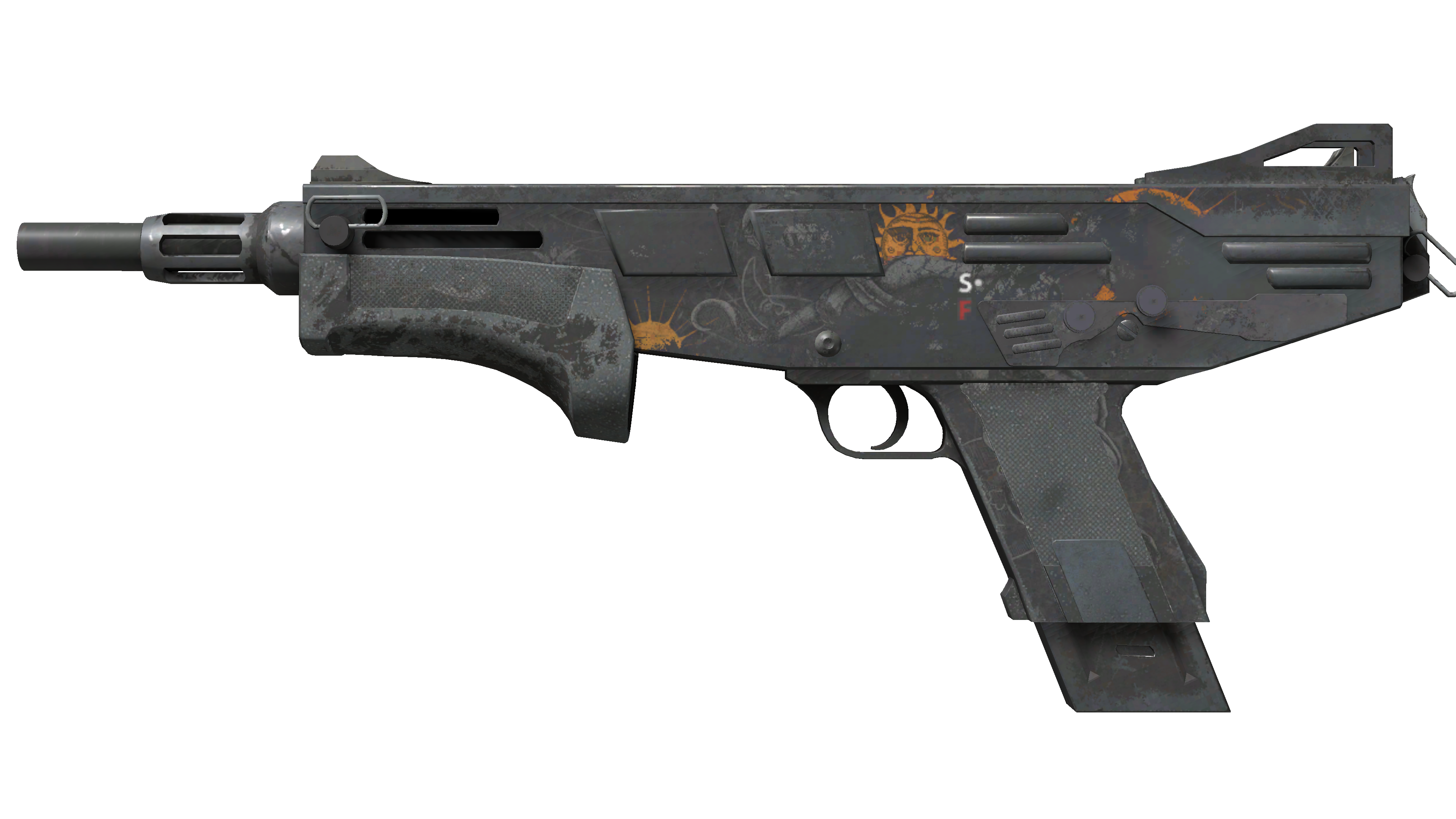 StatTrak™ MAG-7 | Foresight (Battle-Scarred)
