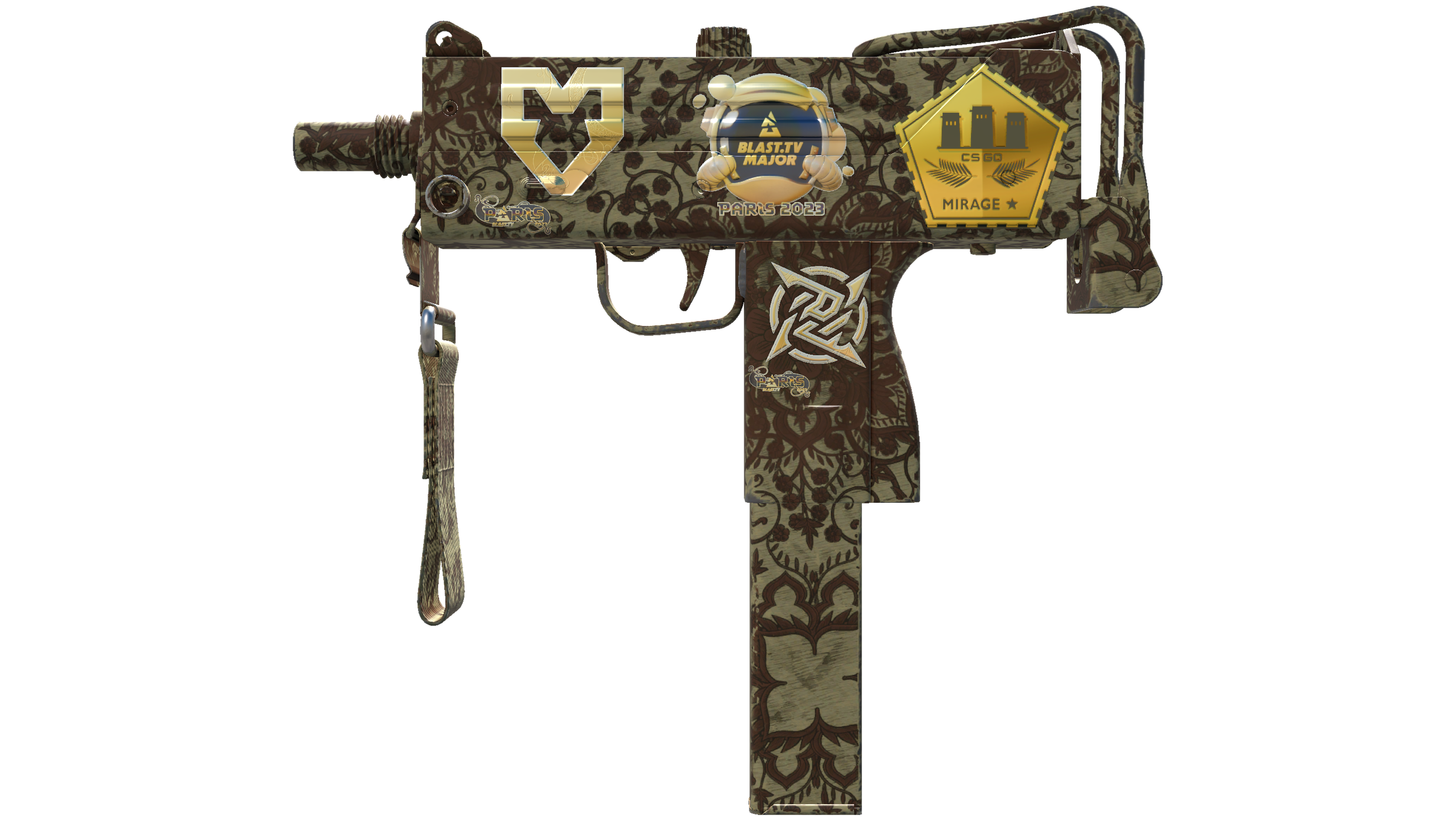 Miniatura de Souvenir MAC-10 | Sienna Damask (Factory New)