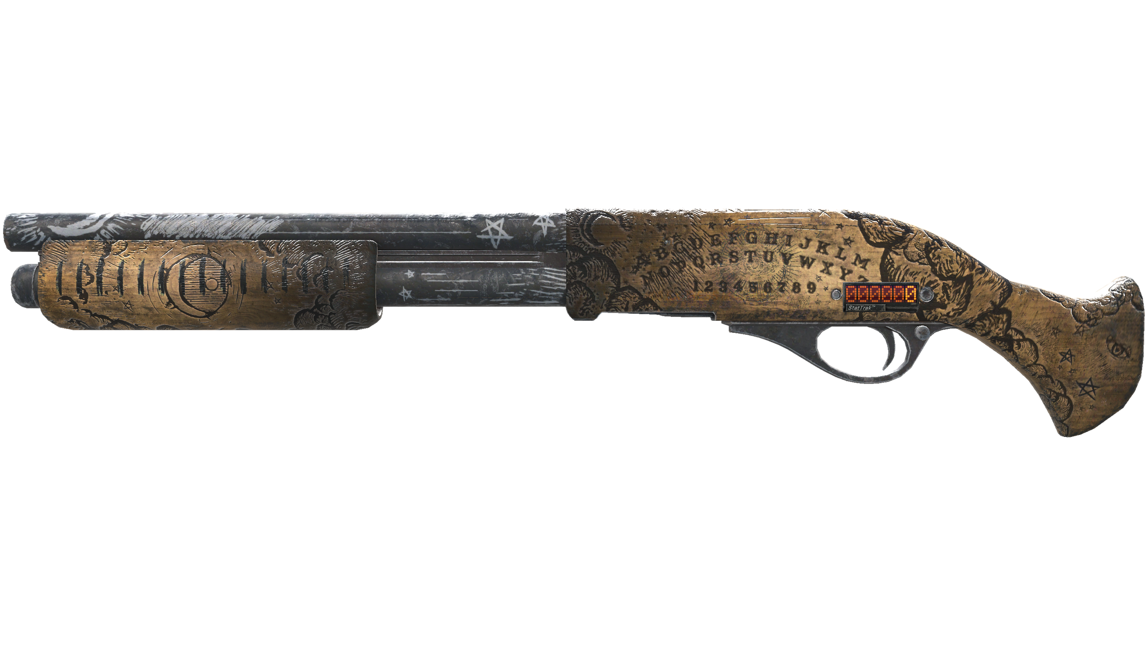 StatTrak™ Sawed-Off | Spirit Board (Field-Tested)