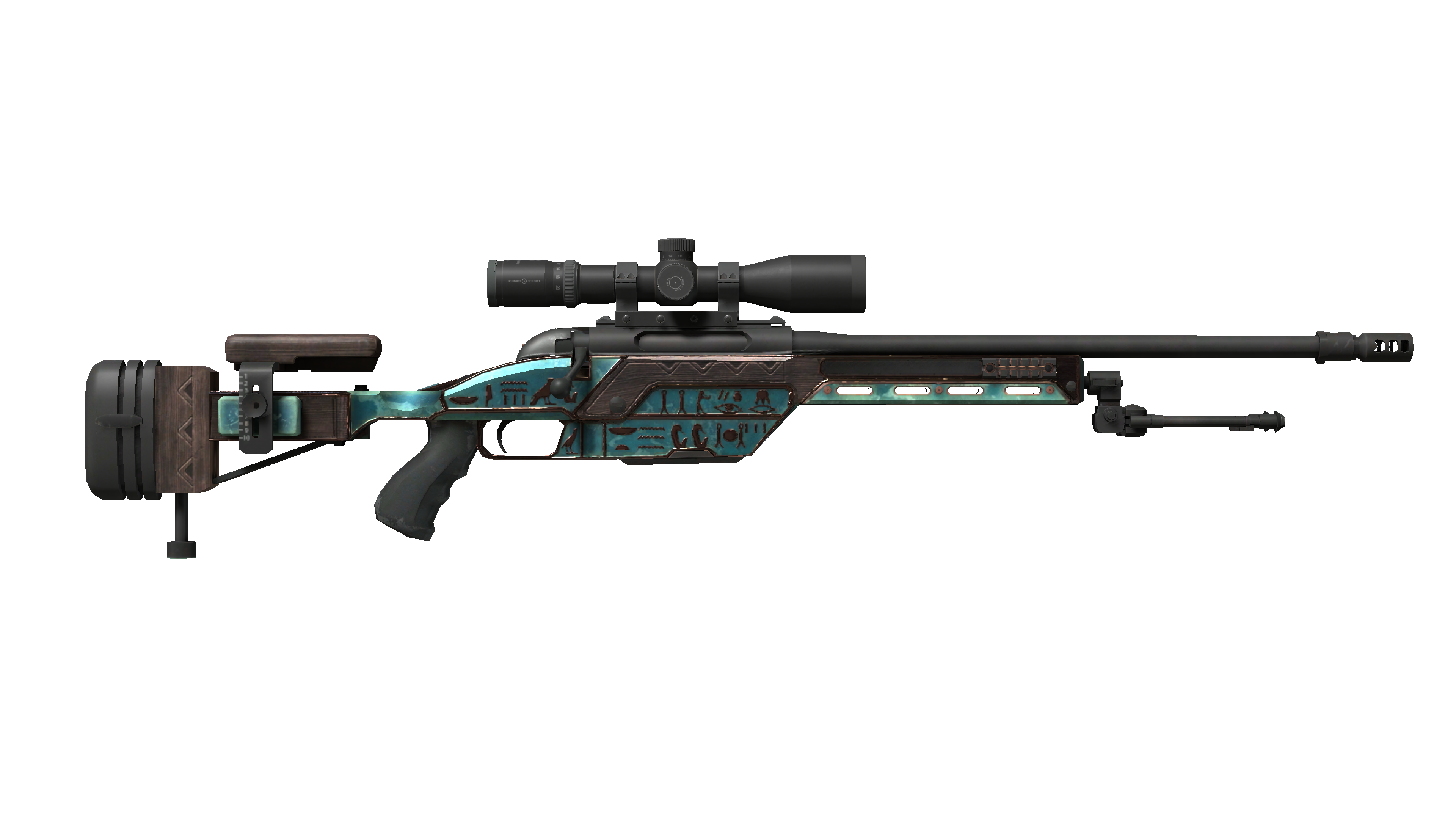 صورة مصغرة لـ SSG 08 | Azure Glyph (Field-Tested)