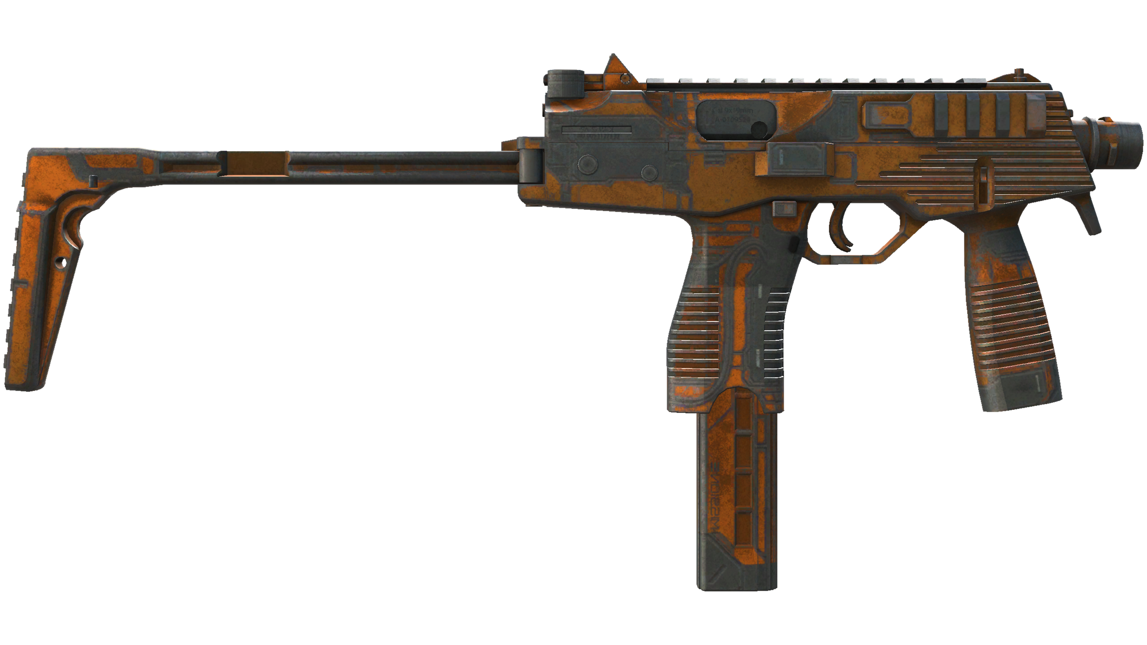 StatTrak™ MP9 | Modest Threat (Battle-Scarred) thumbnail