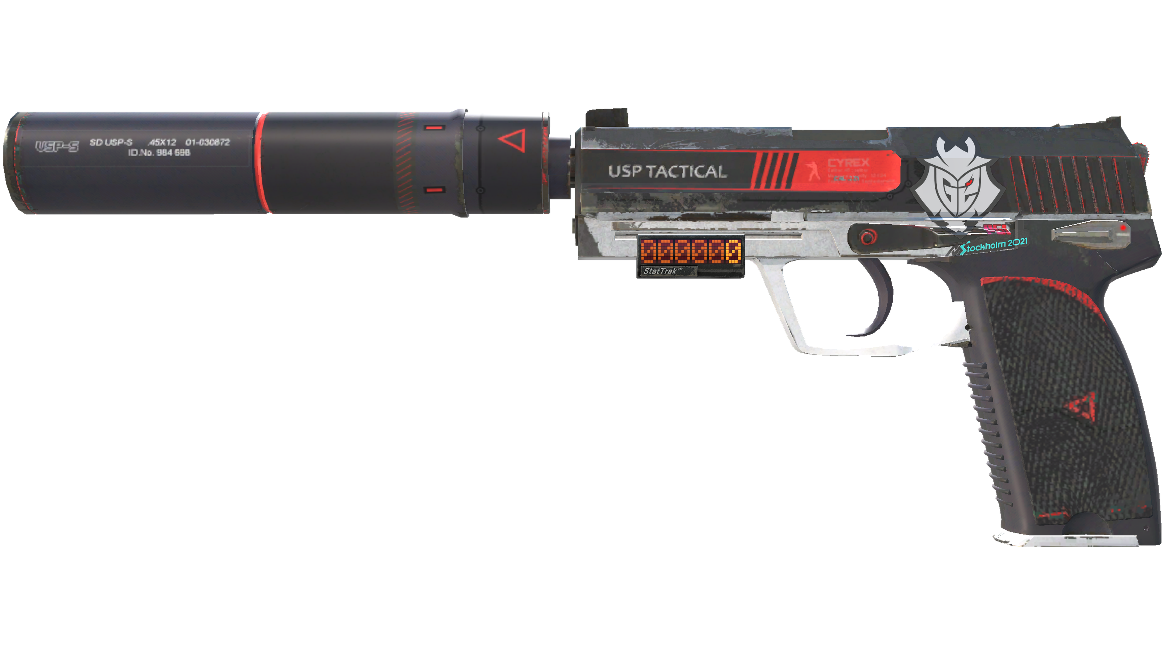 StatTrak™ USP-S | Cyrex (Field-Tested)