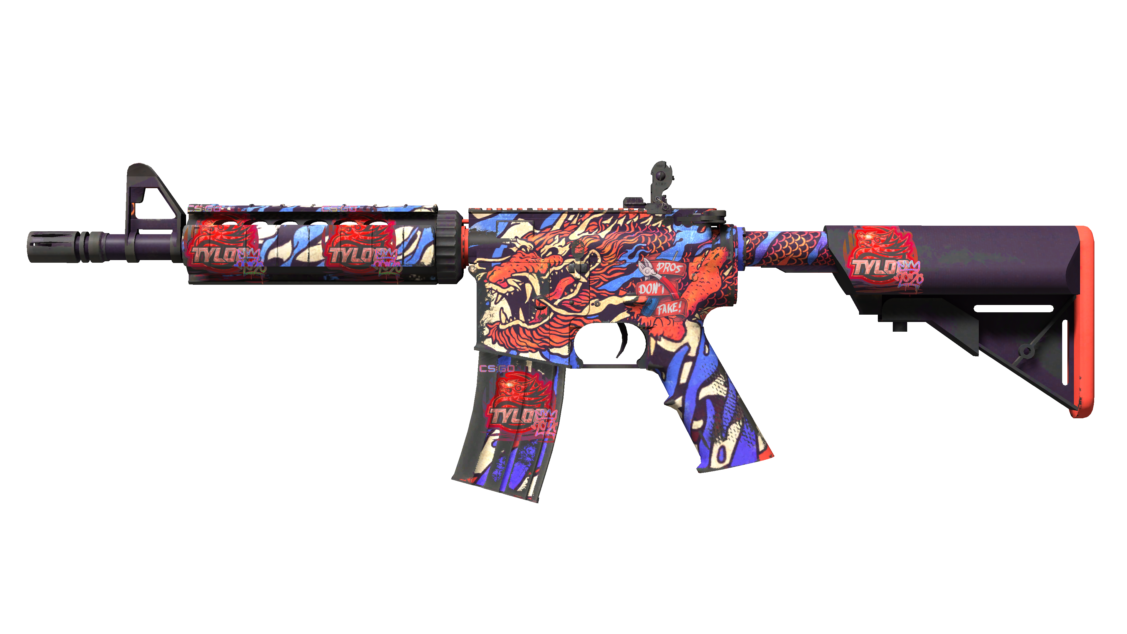 StatTrak™ M4A4 | 龍王 (Dragon King) (Field-Tested)