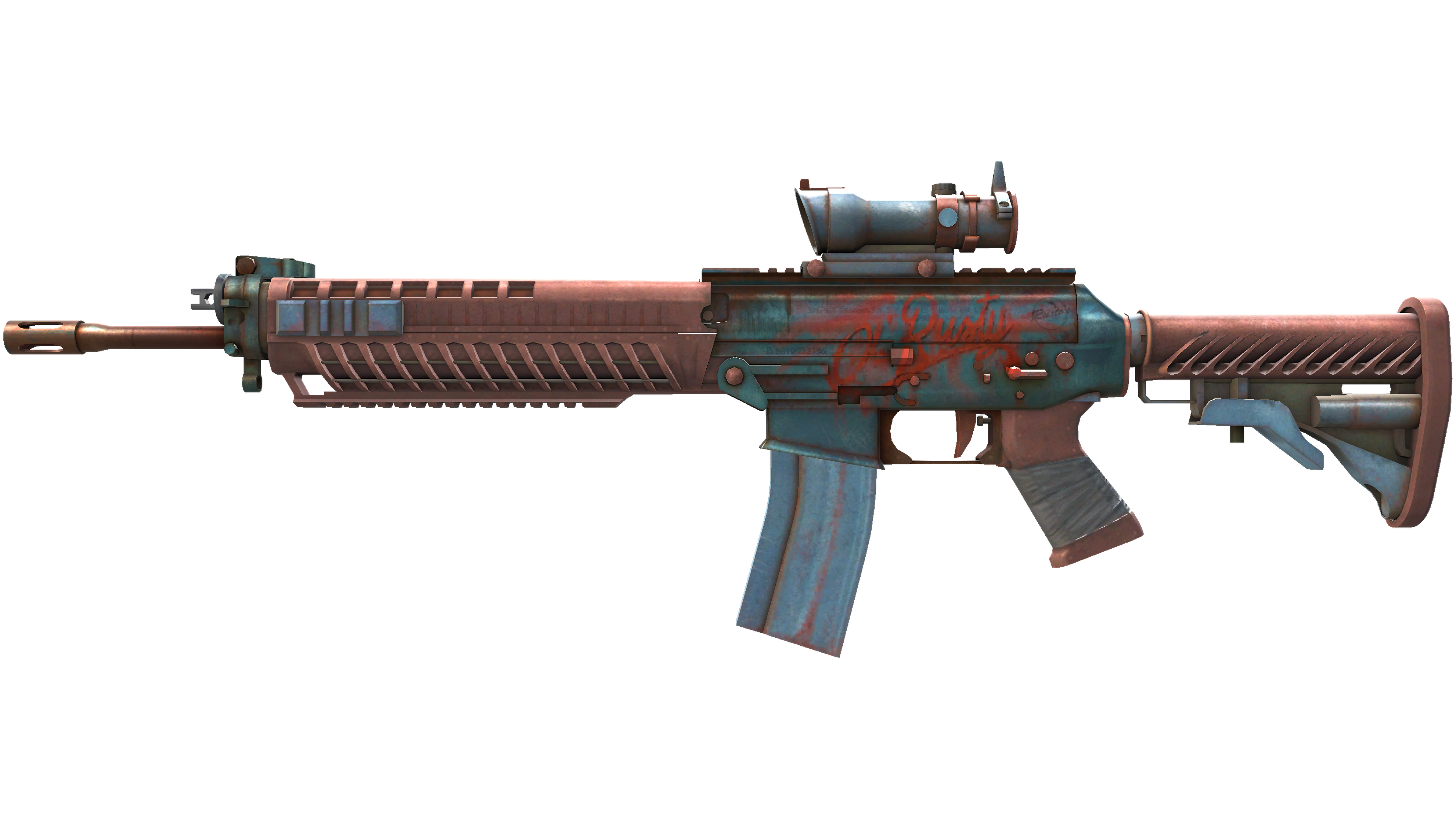 SG 553 | Ol' Rusty (Well-Worn)