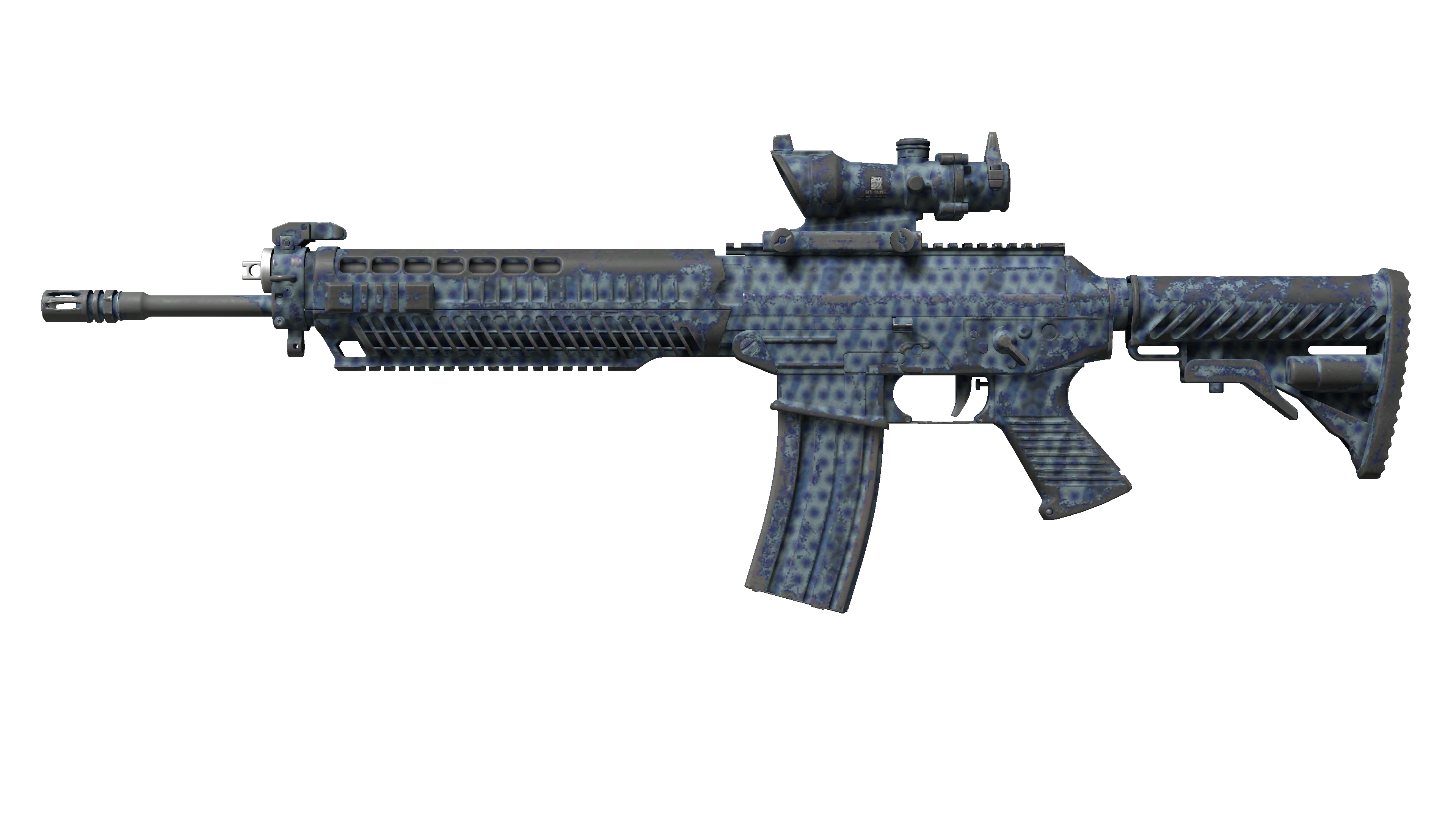 SG 553 | Waves Perforated (Well-Worn)