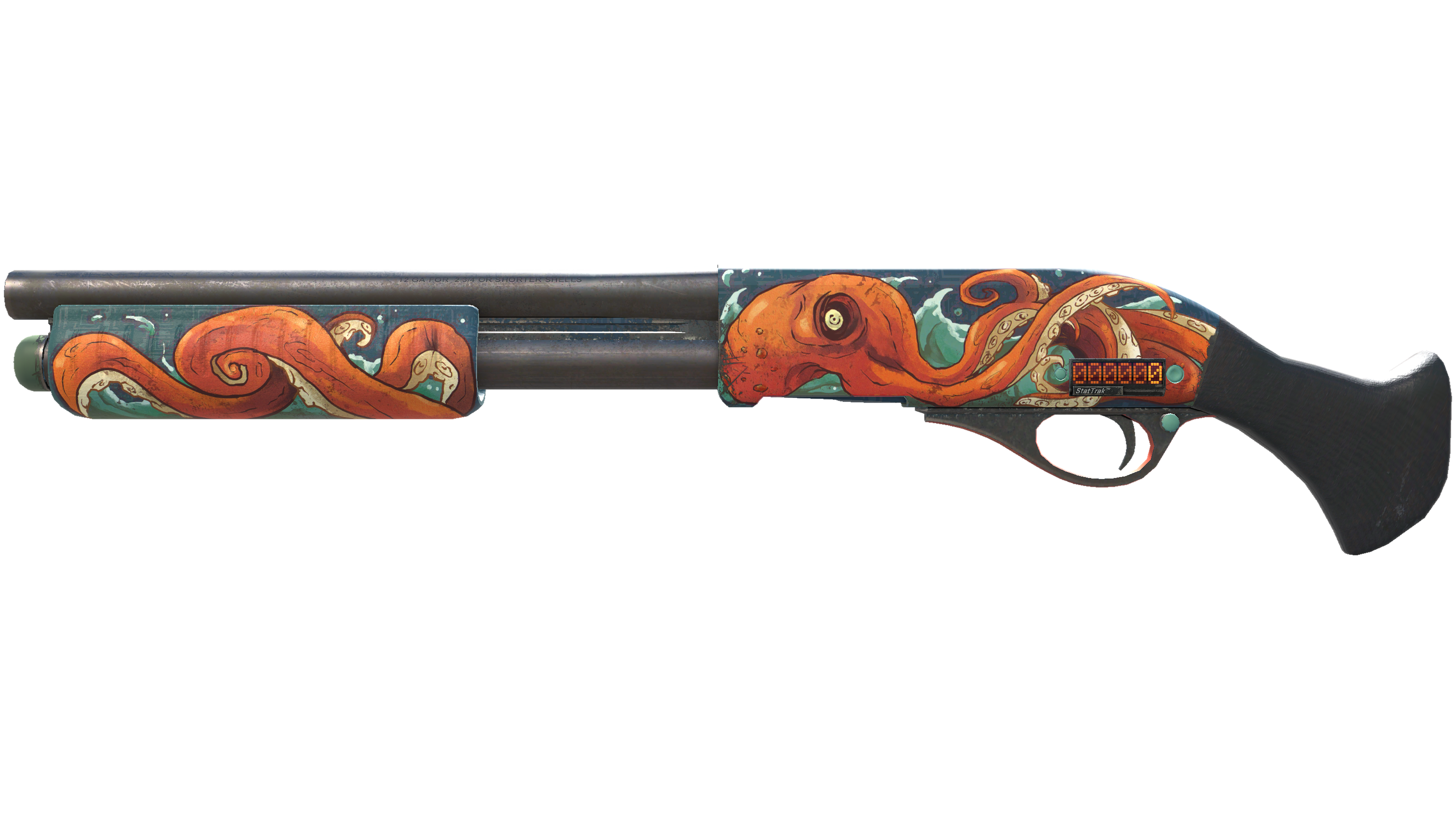 StatTrak™ Sawed-Off | The Kraken (Factory New)