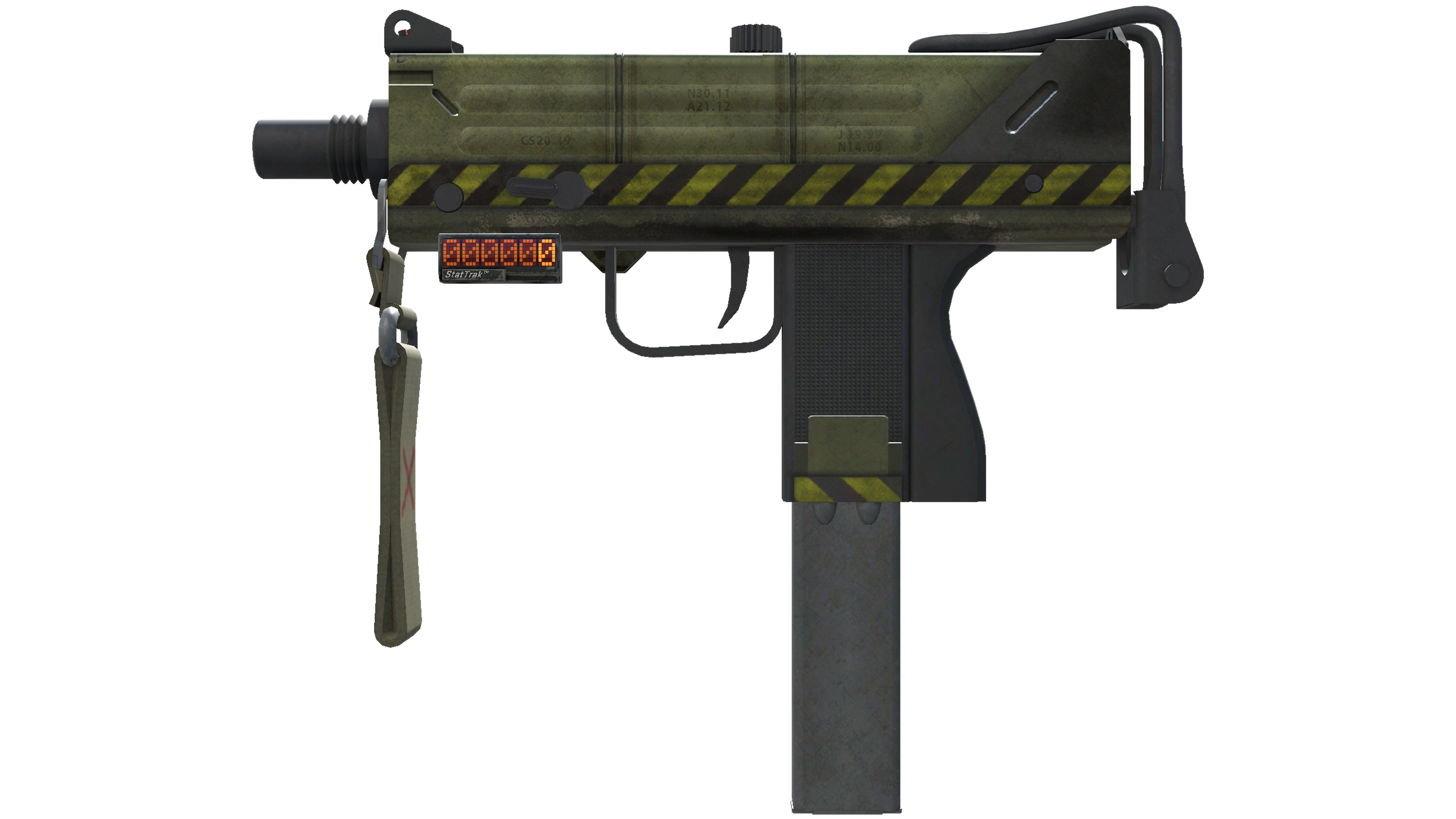 StatTrak™ MAC-10 | Classic Crate (Battle-Scarred)