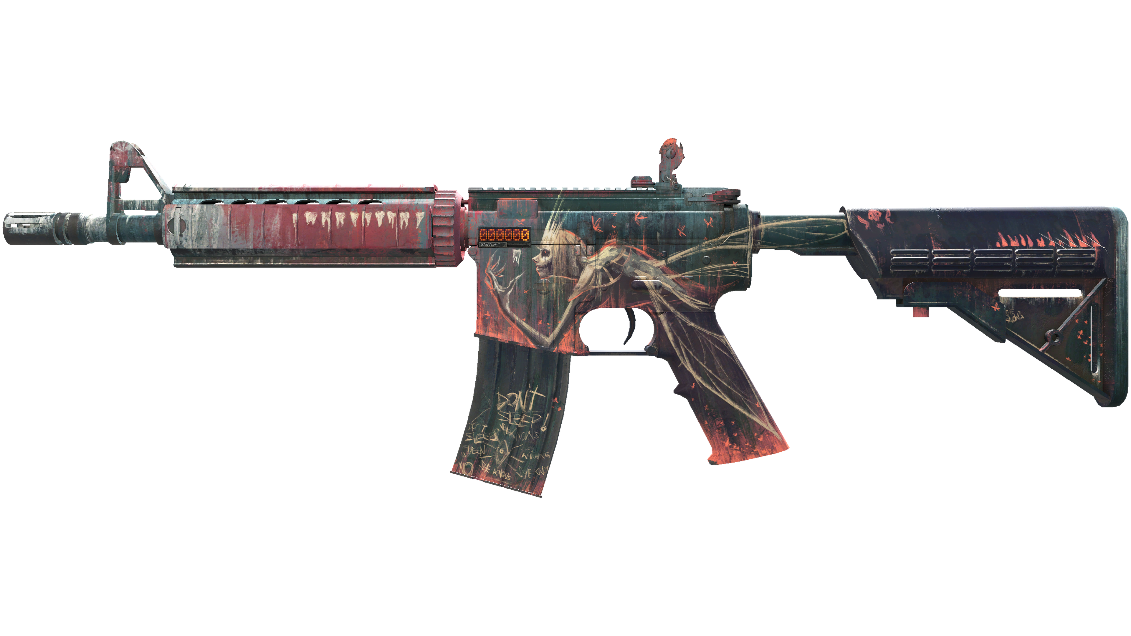 StatTrak™ M4A4 | Tooth Fairy (Field-Tested)