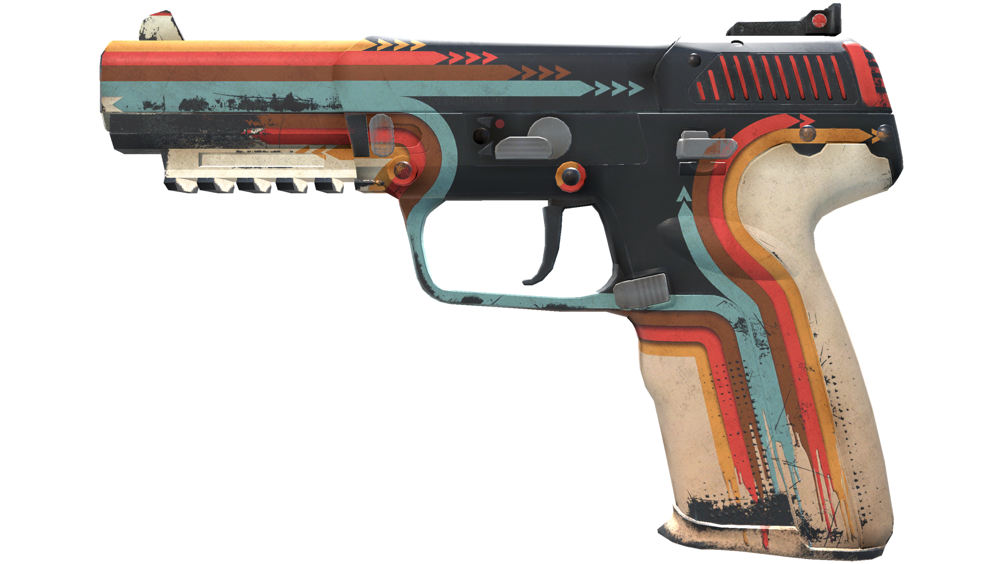 Five-SeveN | Retrobution (Well-Worn)