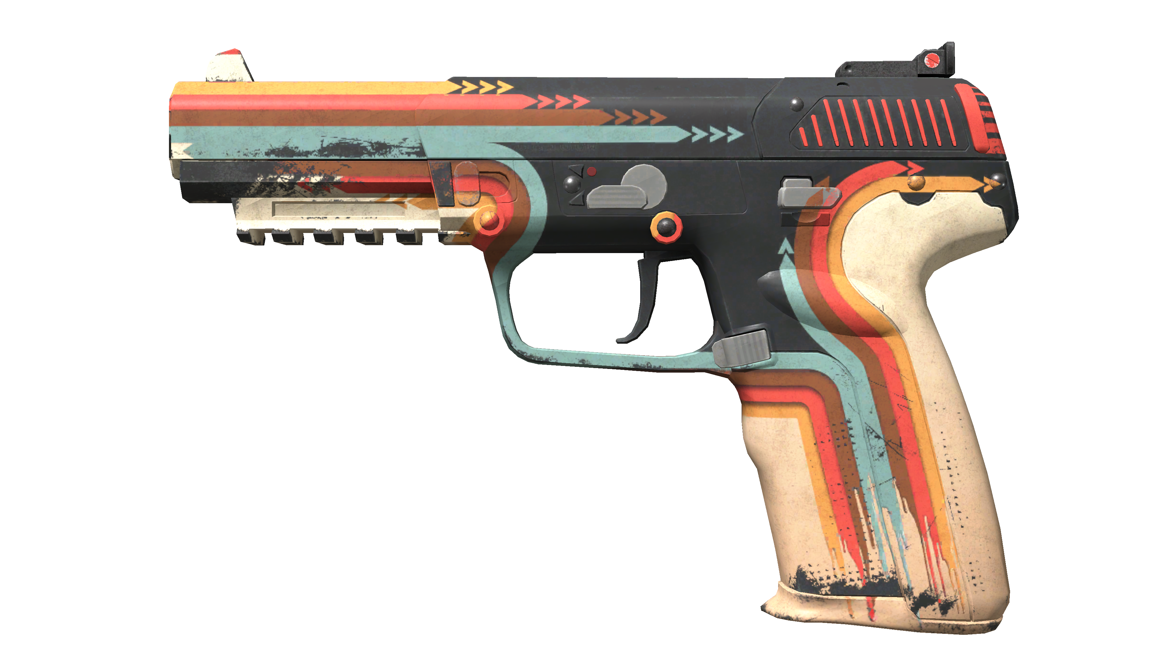 Five-SeveN | Retrobution (Well-Worn)
