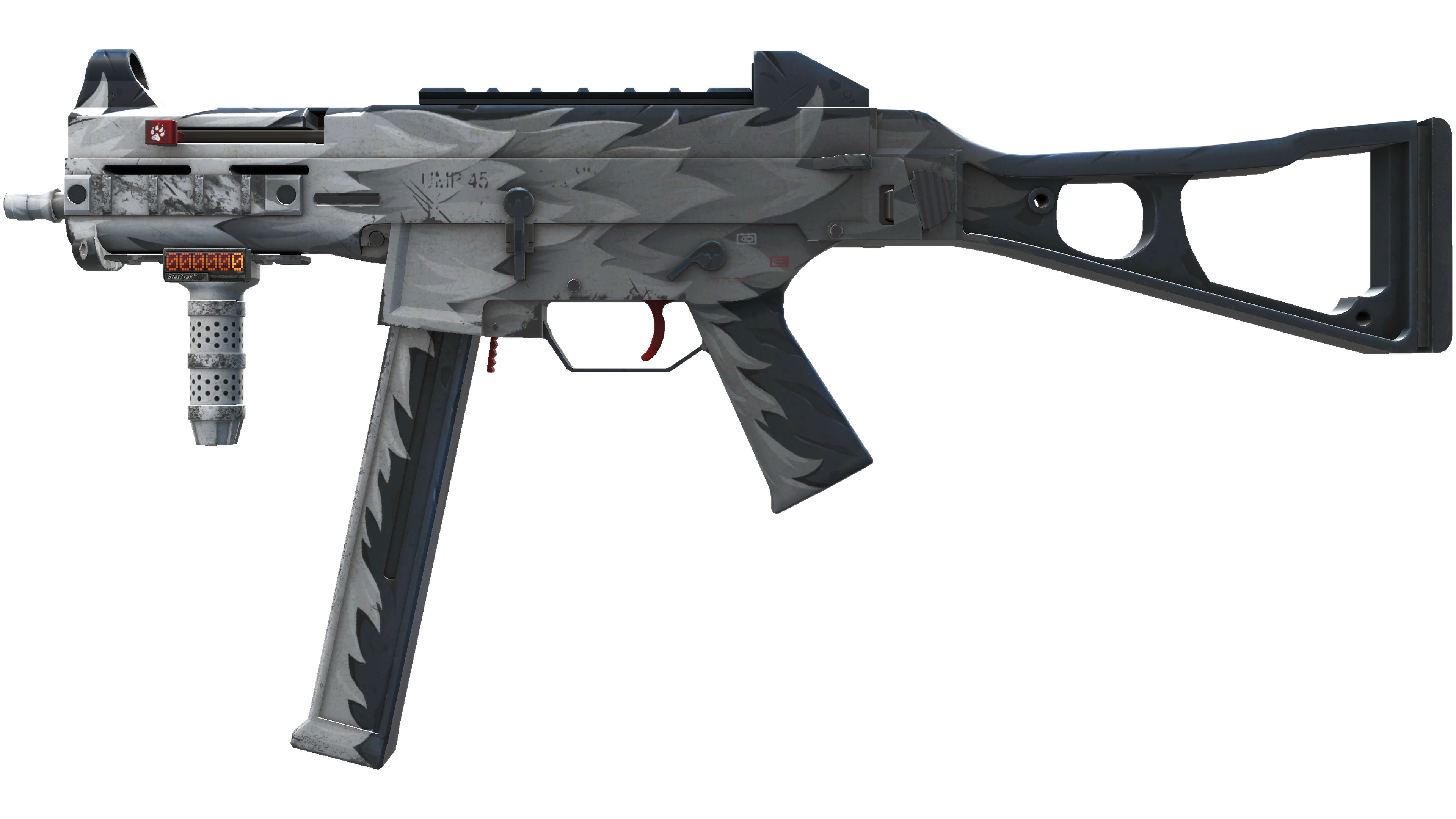StatTrak™ UMP-45 | Arctic Wolf (Field-Tested)