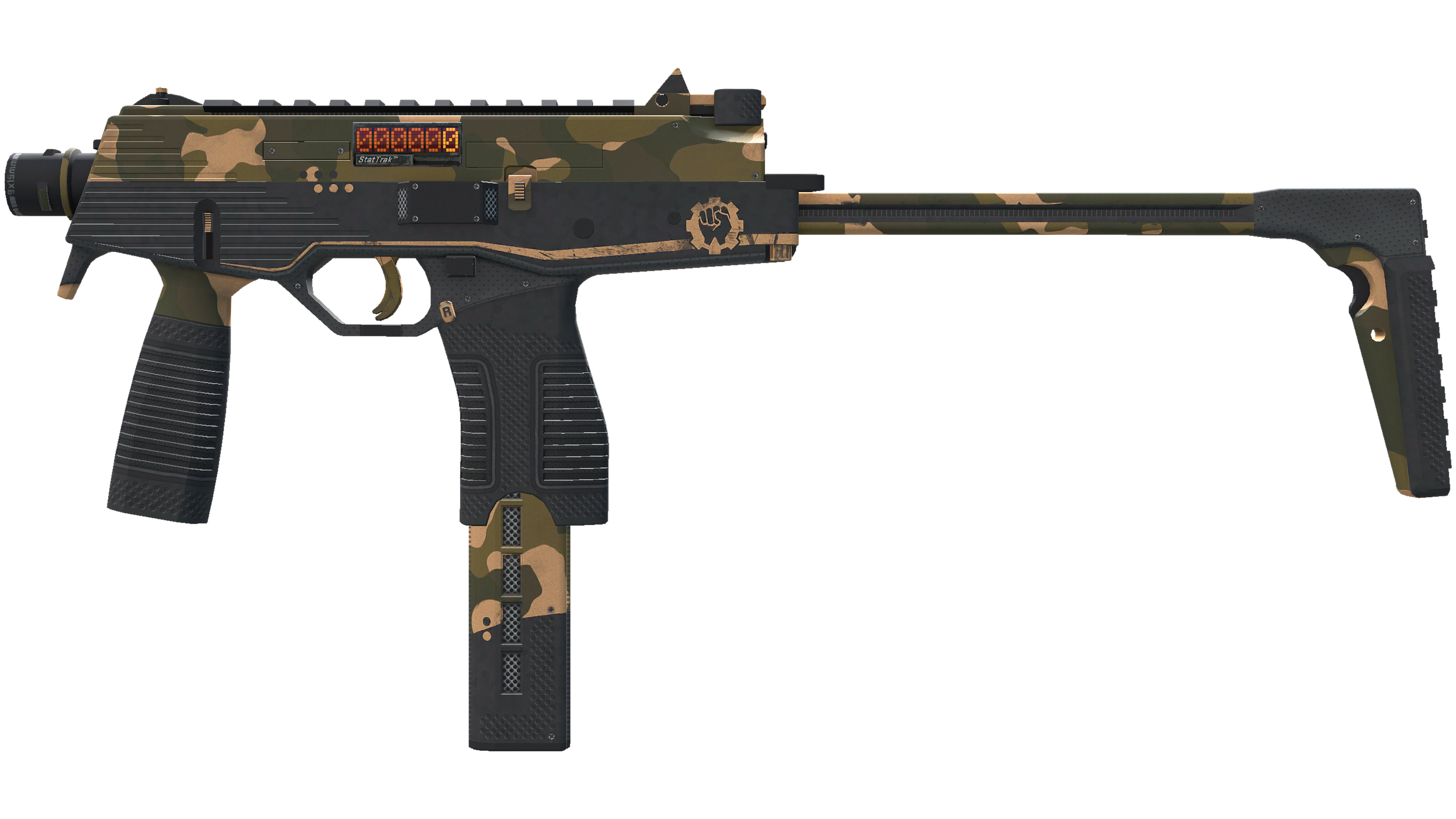 StatTrak™ MP9 | Black Sand (Factory New)