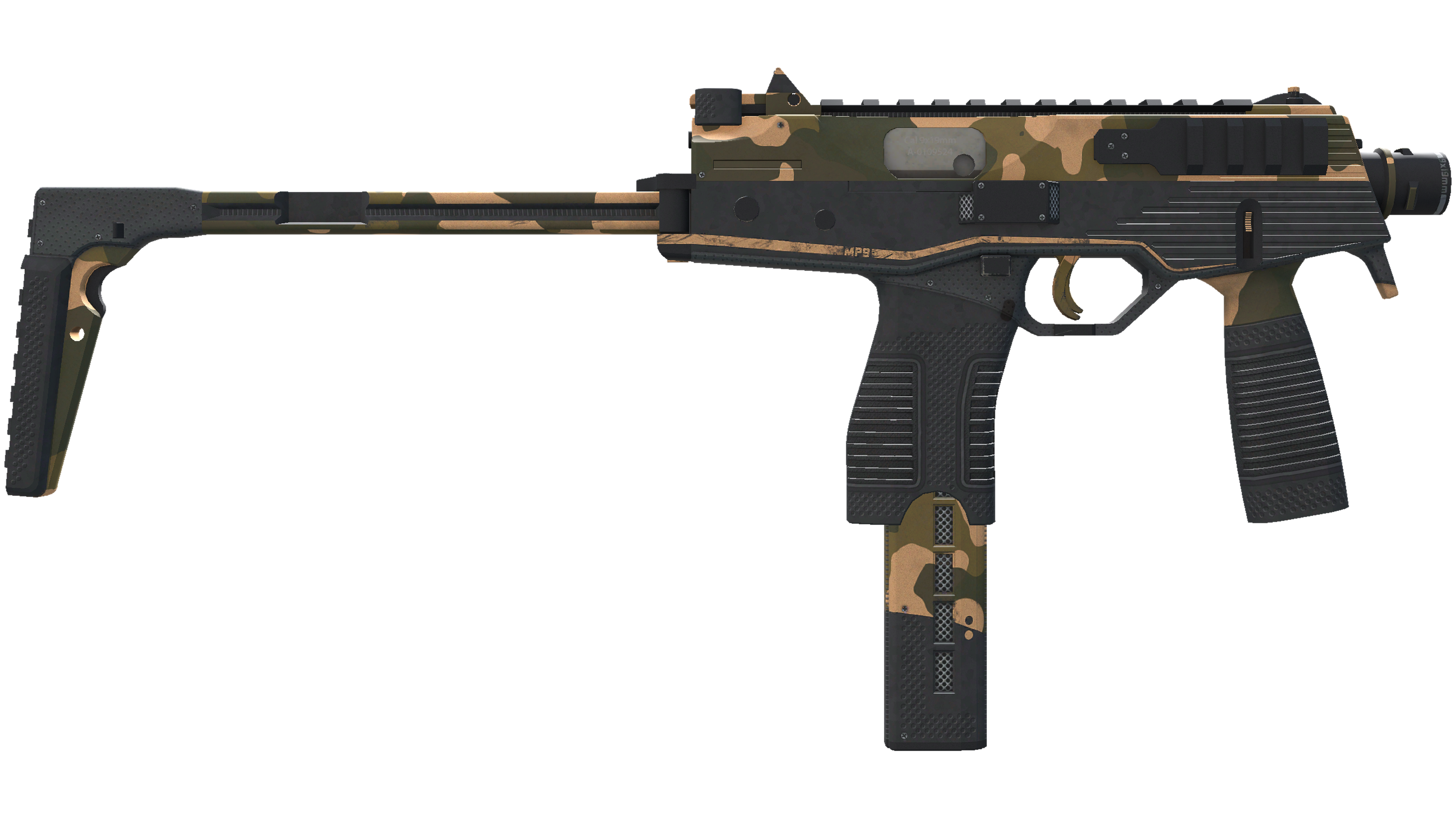 StatTrak™ MP9 | Black Sand (Minimal Wear) thumbnail