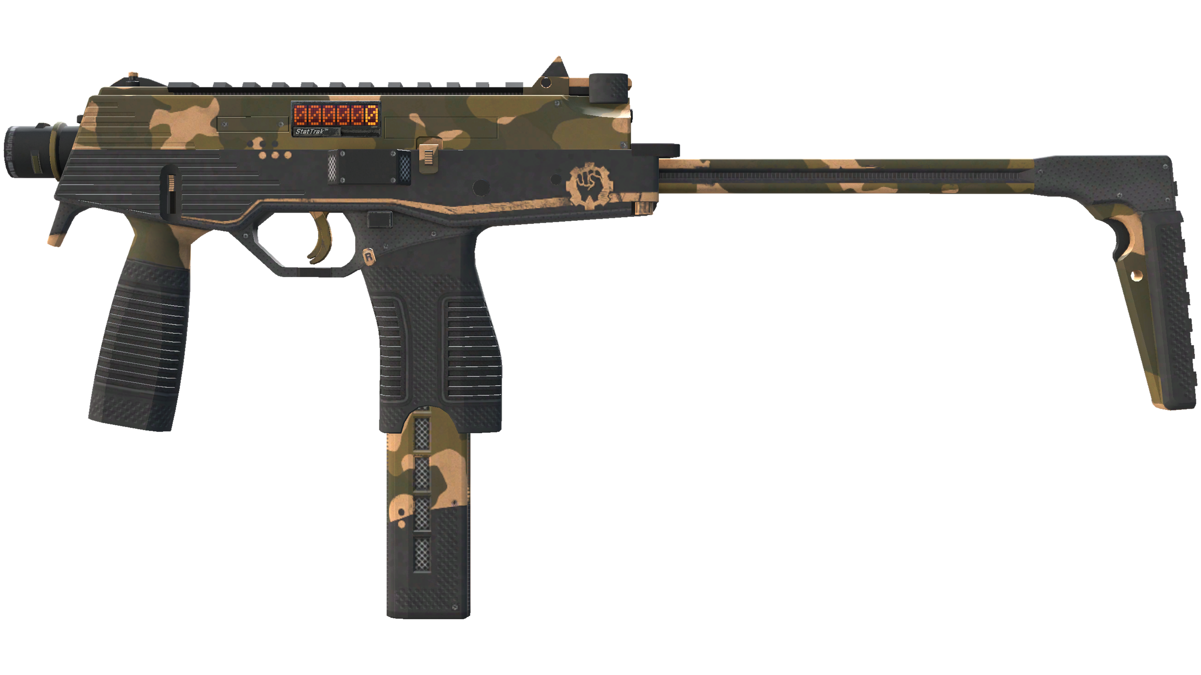 StatTrak™ MP9 | Black Sand (Minimal Wear) thumbnail